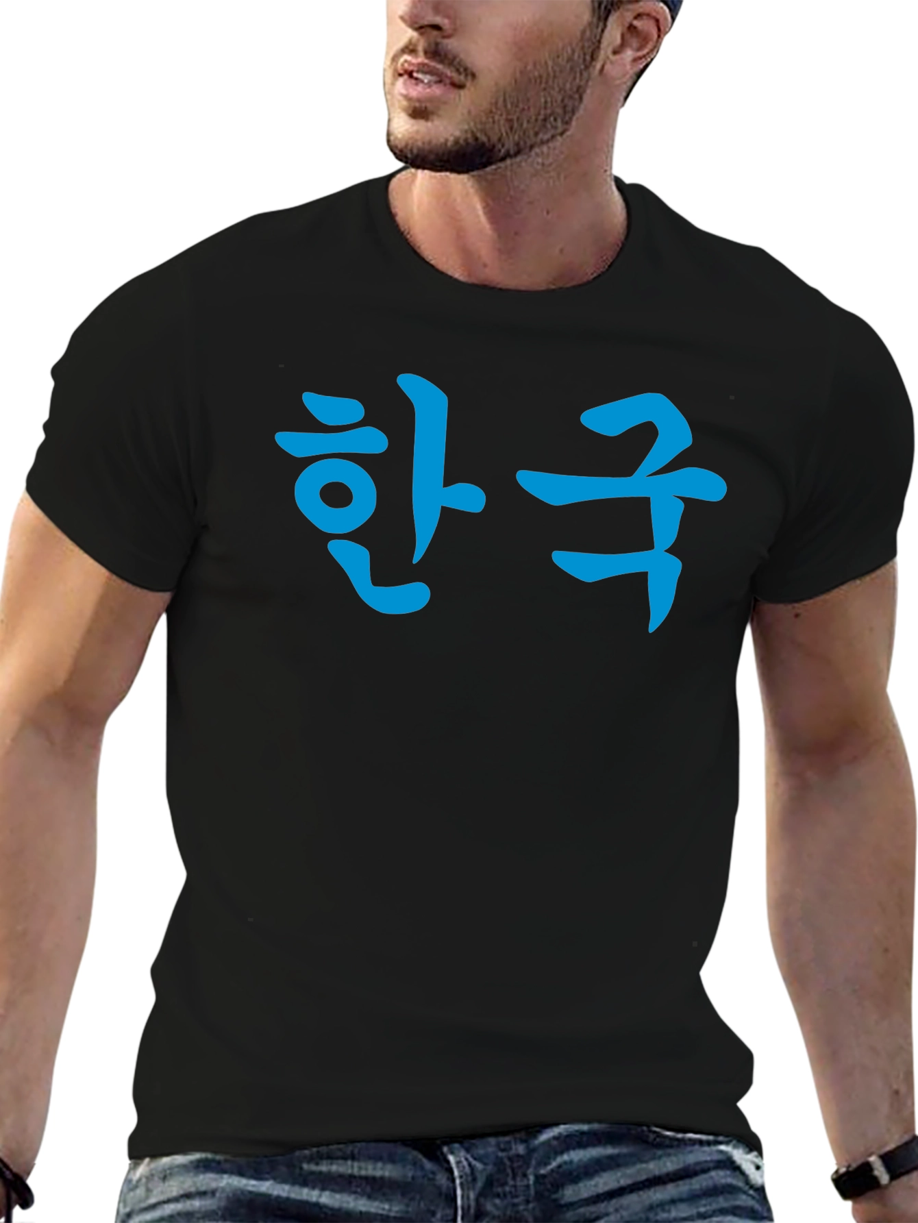 Korea Hangul Shirt - Stylish Graphic Tee
