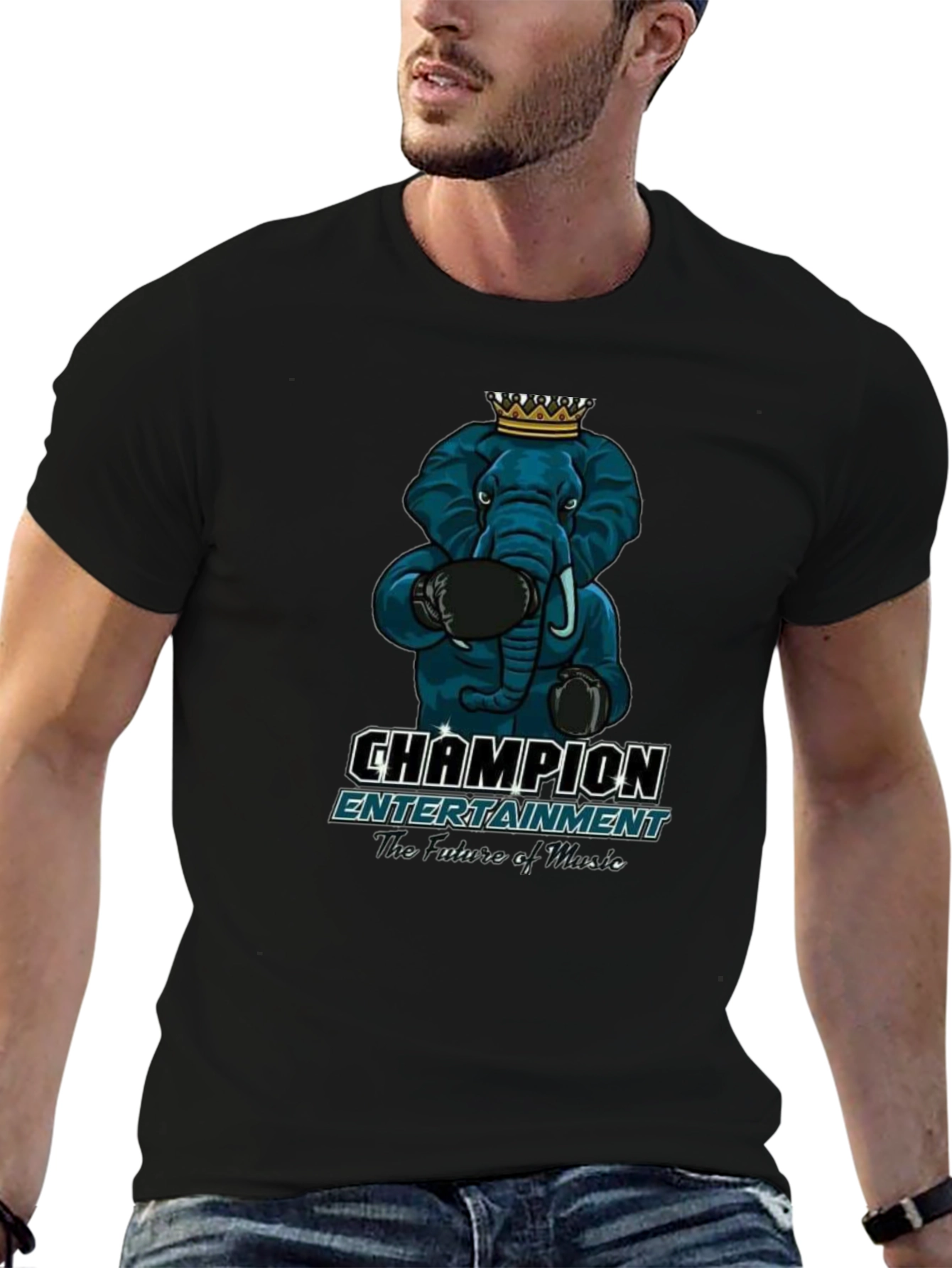 Champion Entertainment Elephant Boxing T-Shirt