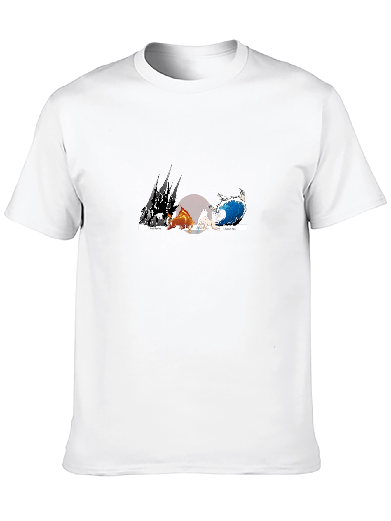 Elemental Chaos Black T-Shirt