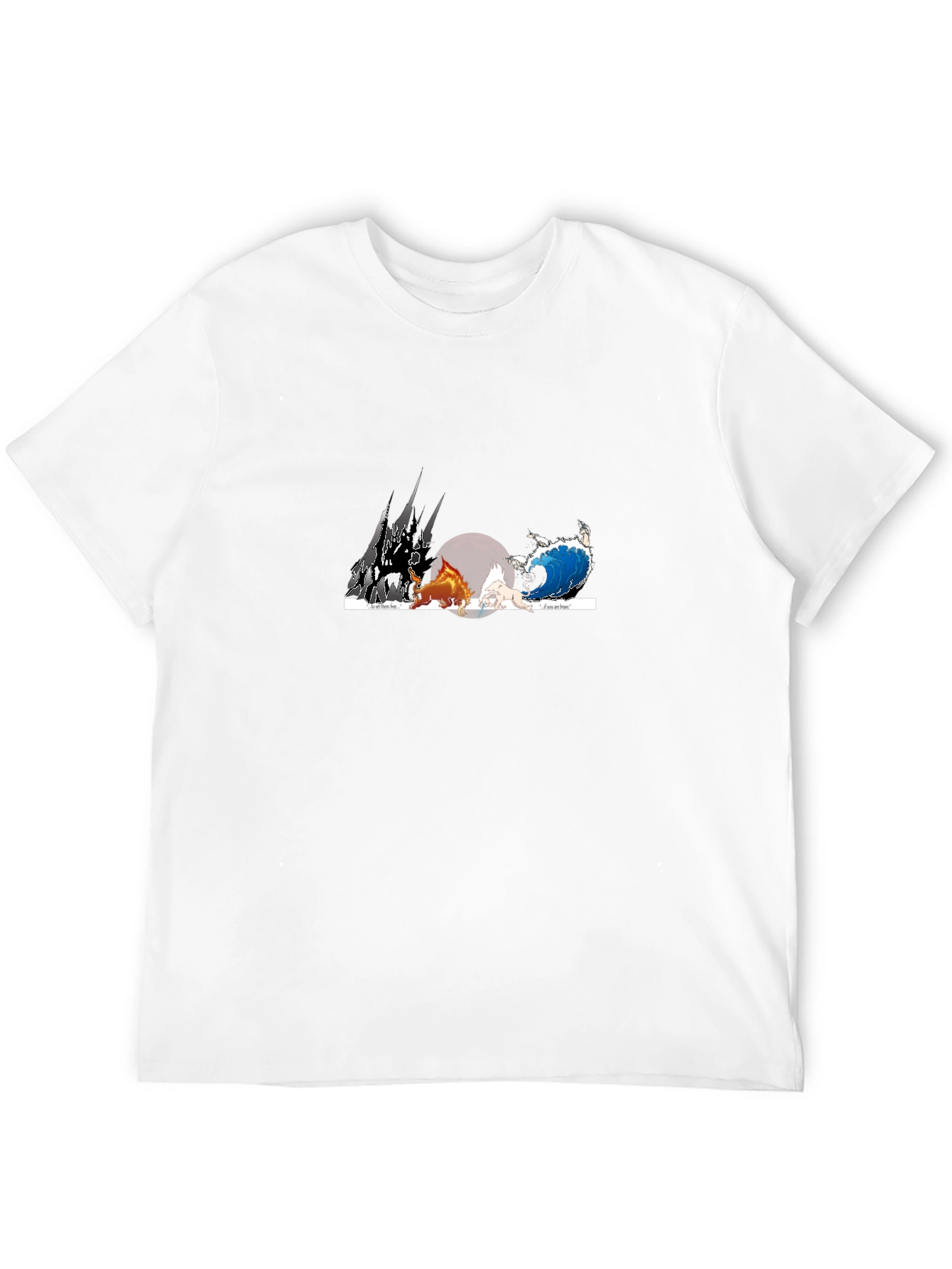 Elemental Chaos Black T-Shirt