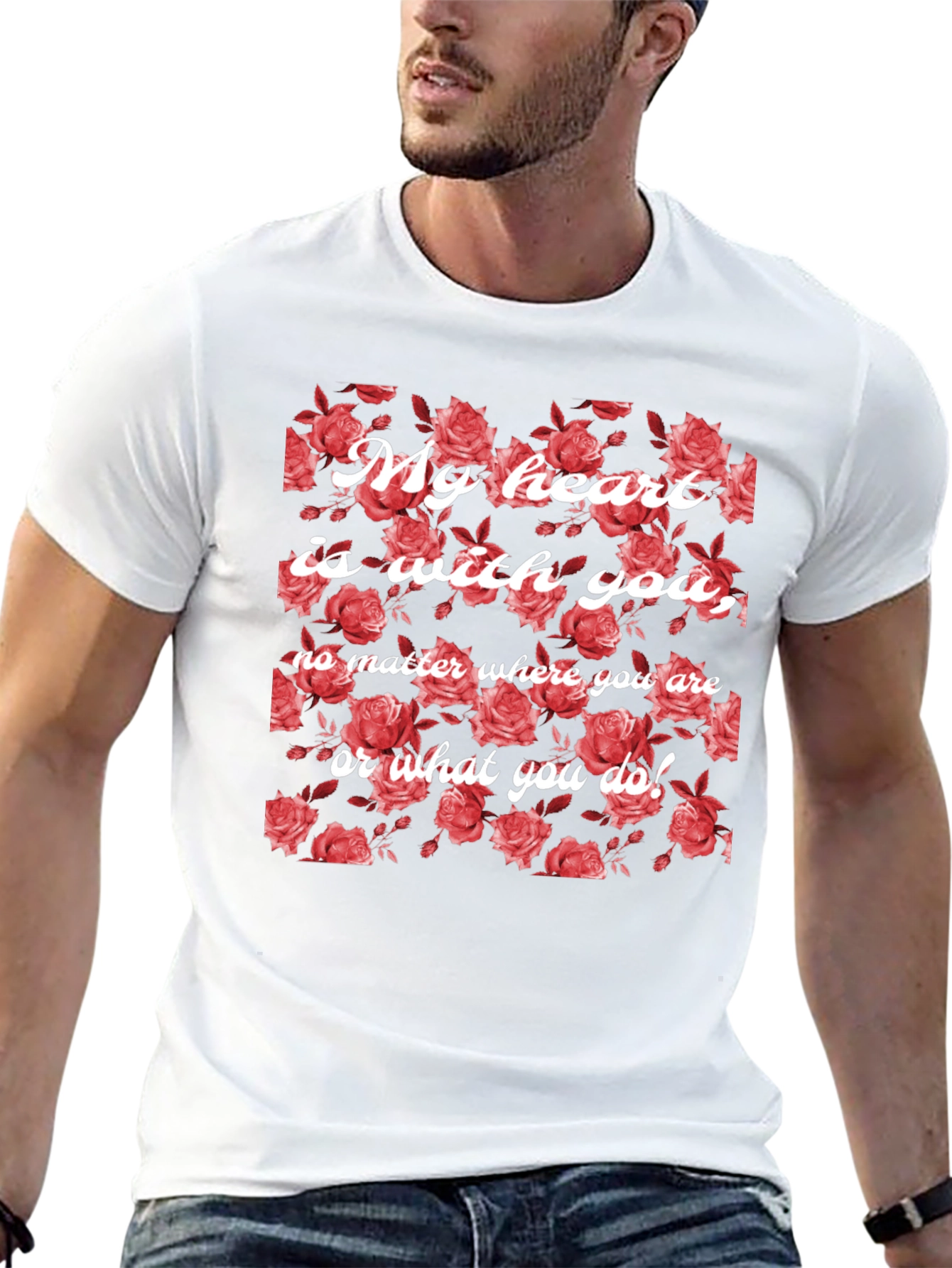 Floral Heart T-Shirt