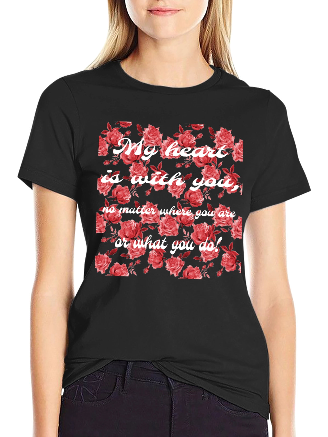 Floral Heart T-Shirt