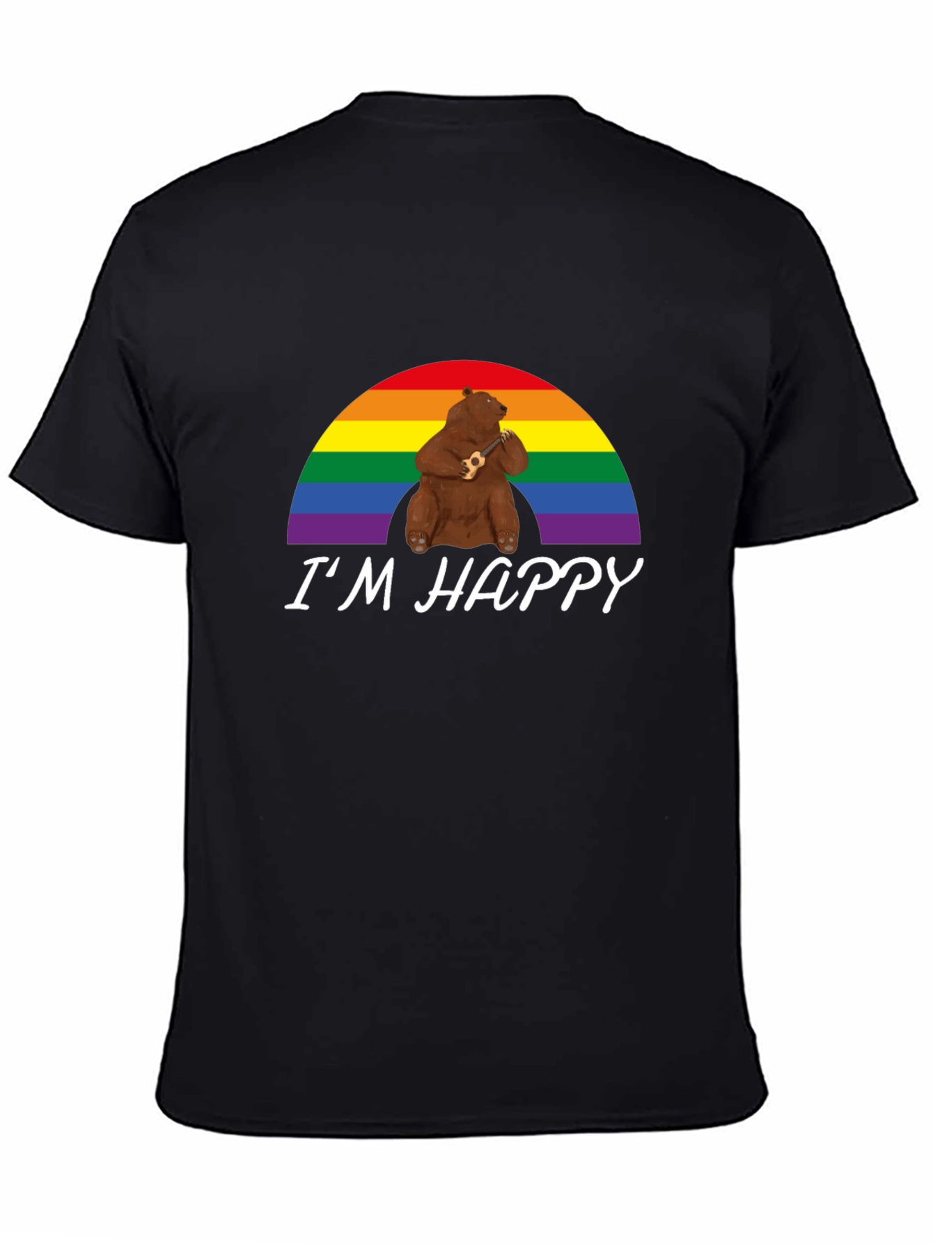 Im Happy Bear Rainbow Pride T-Shirt