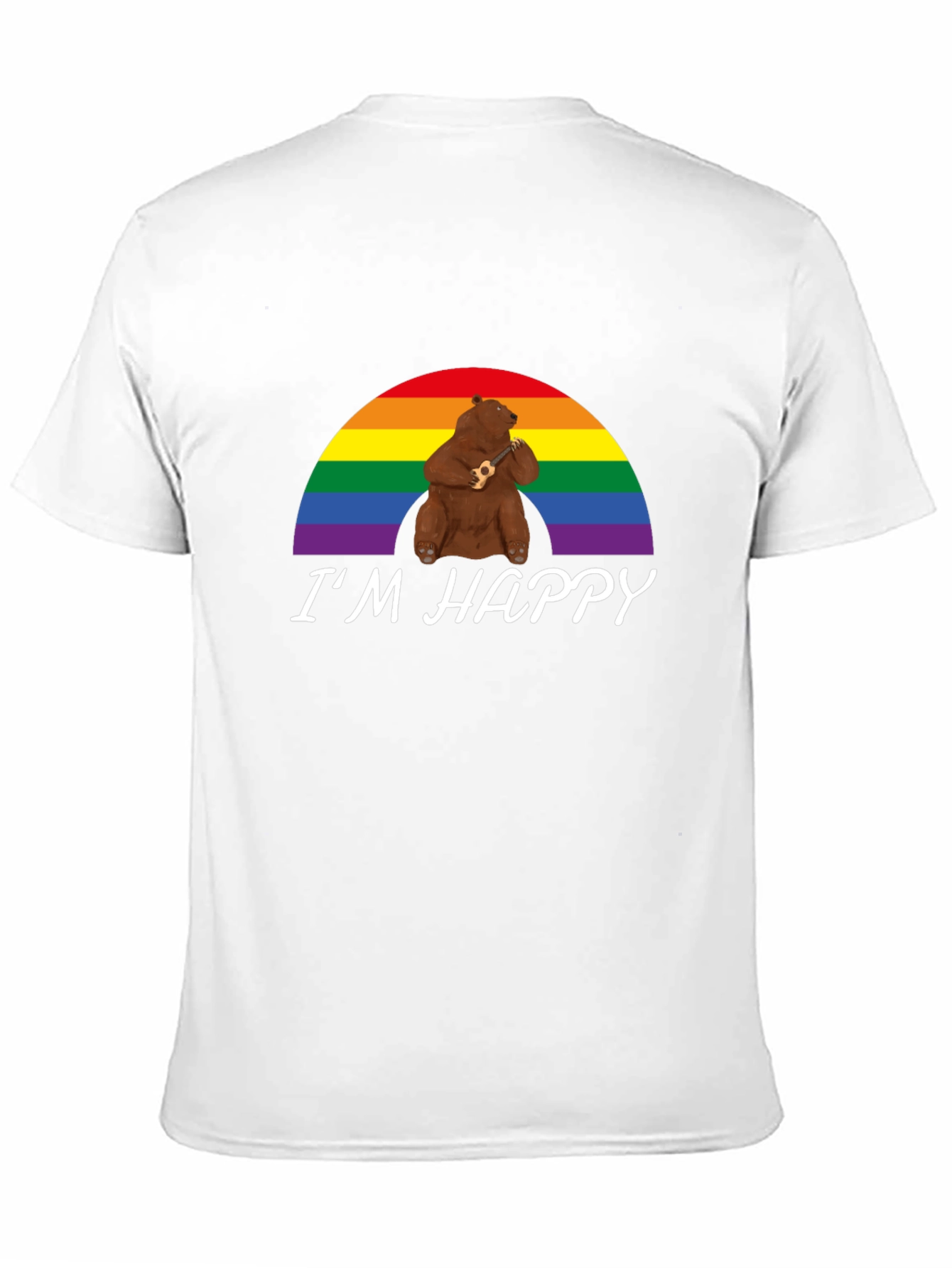 Im Happy Bear Rainbow Pride T-Shirt