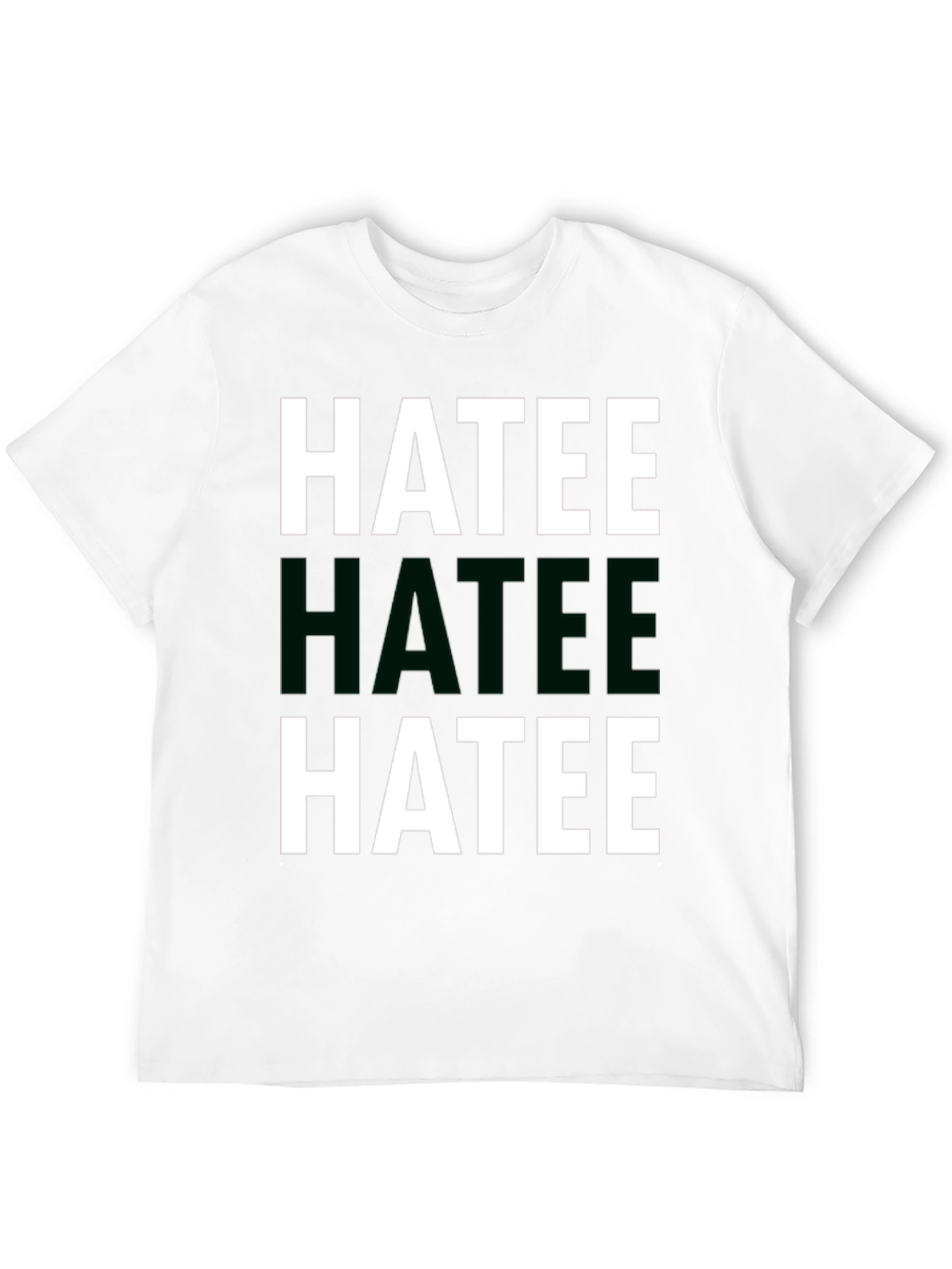 HATEE Graphic Tee - Bold Statement Shirt