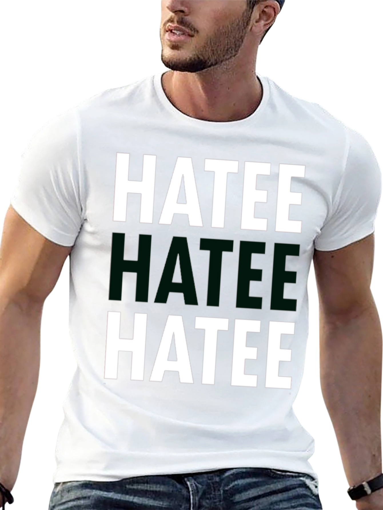 HATEE Graphic Tee - Bold Statement Shirt