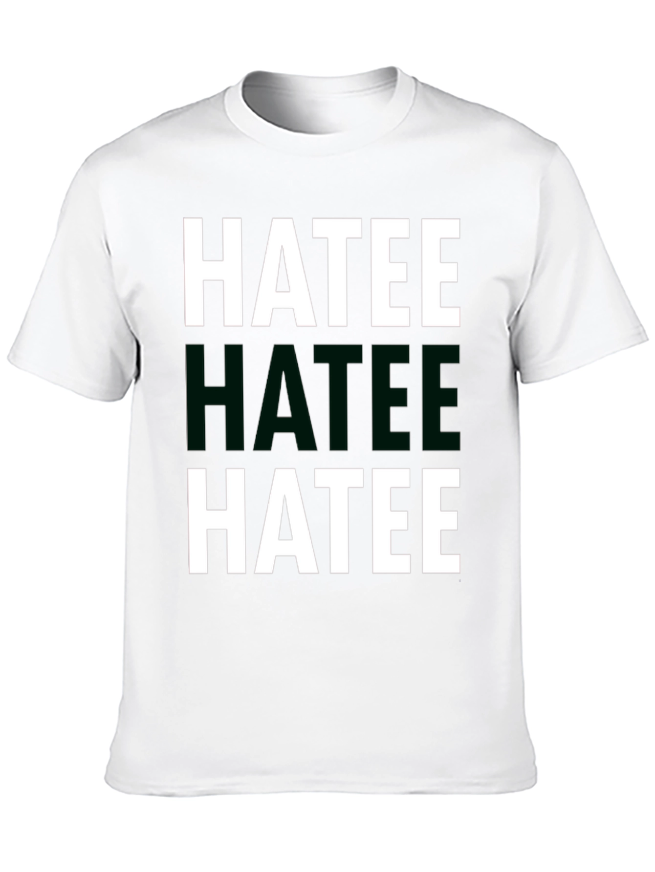 HATEE Graphic Tee - Bold Statement Shirt