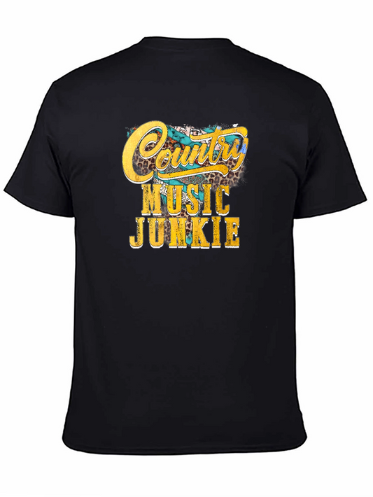 Country Music Junkie Graphic Tee