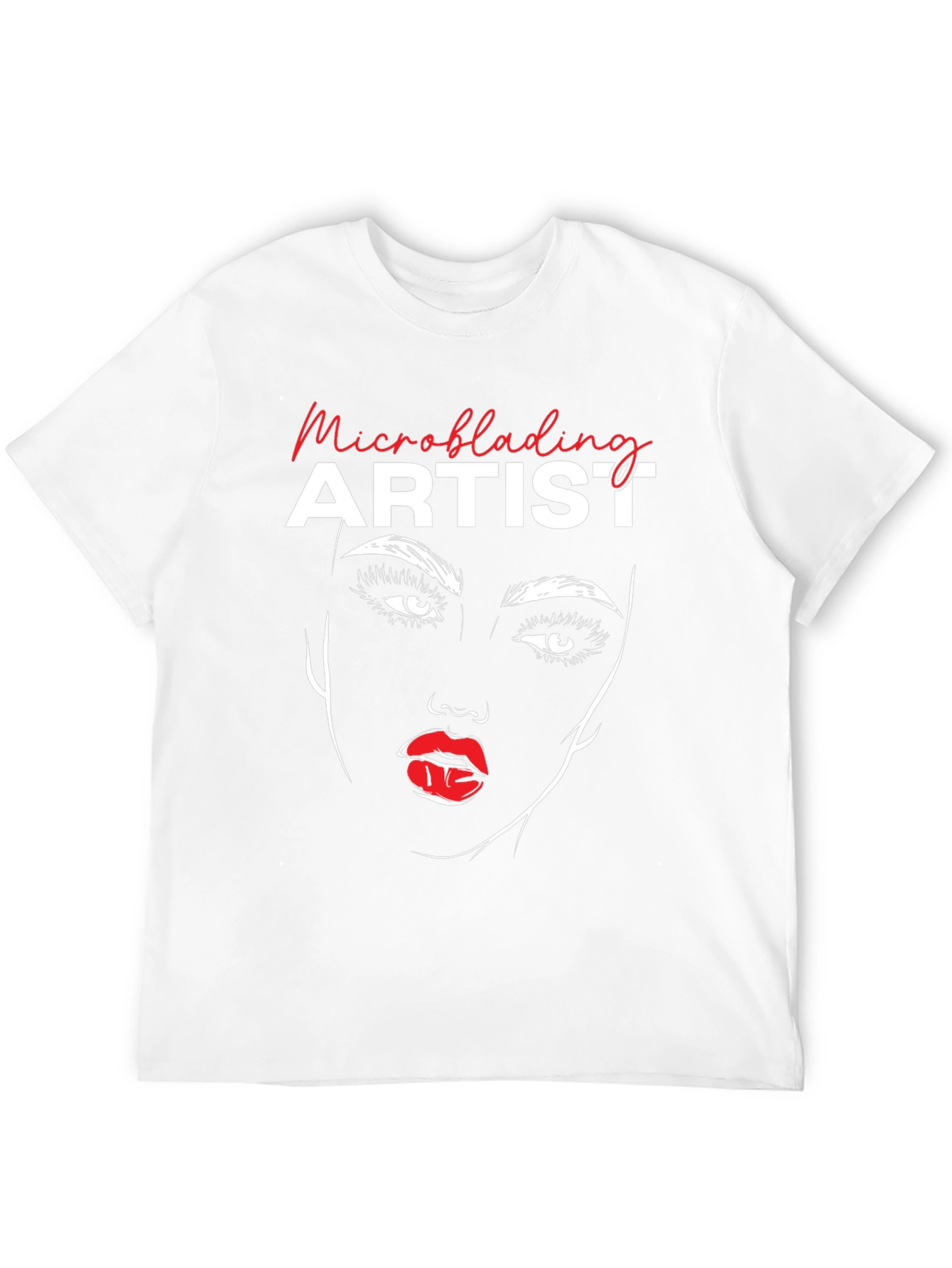 Microblading Artist T-Shirt - Stylish Graphic Tee