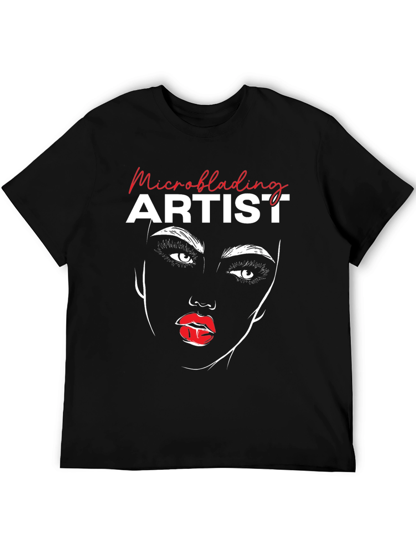 Microblading Artist T-Shirt - Stylish Graphic Tee