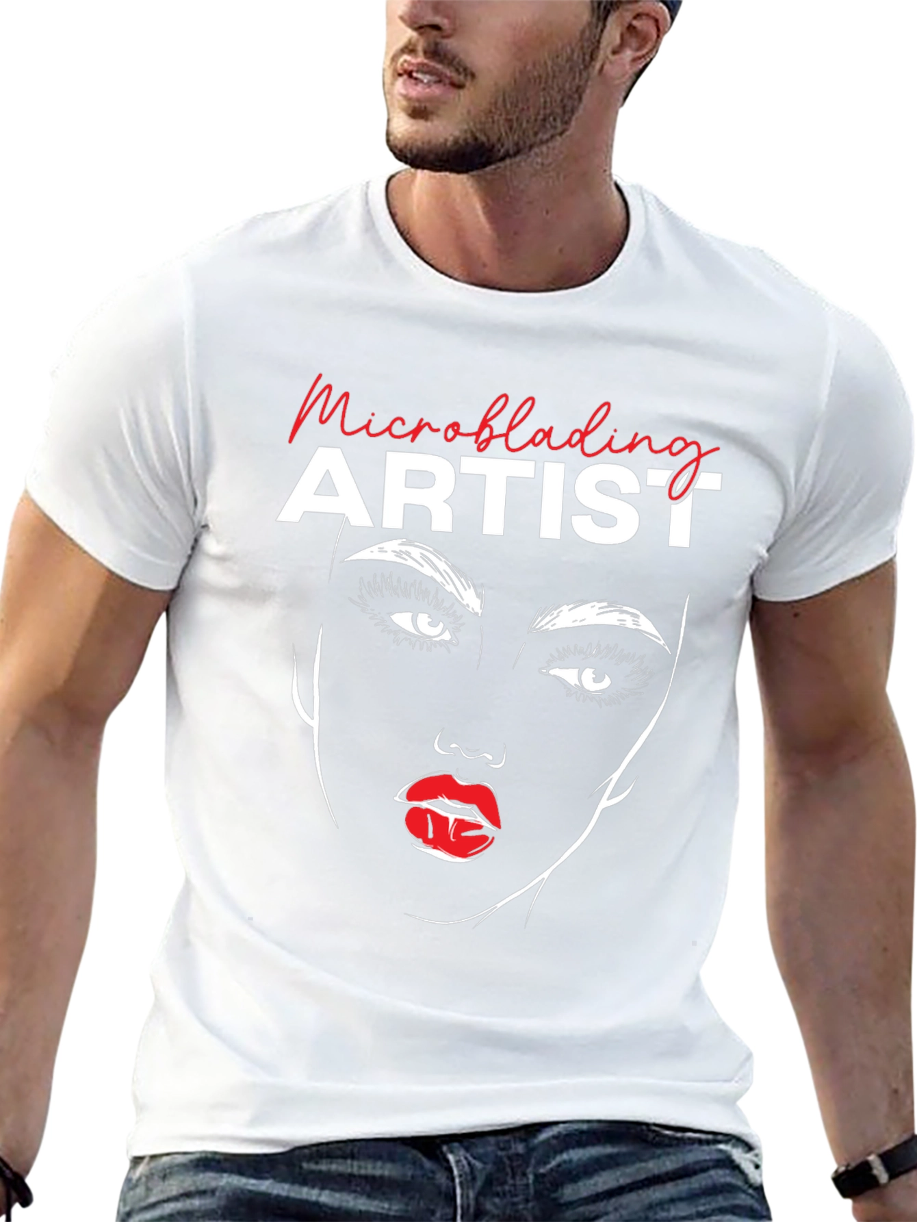 Microblading Artist T-Shirt - Stylish Graphic Tee