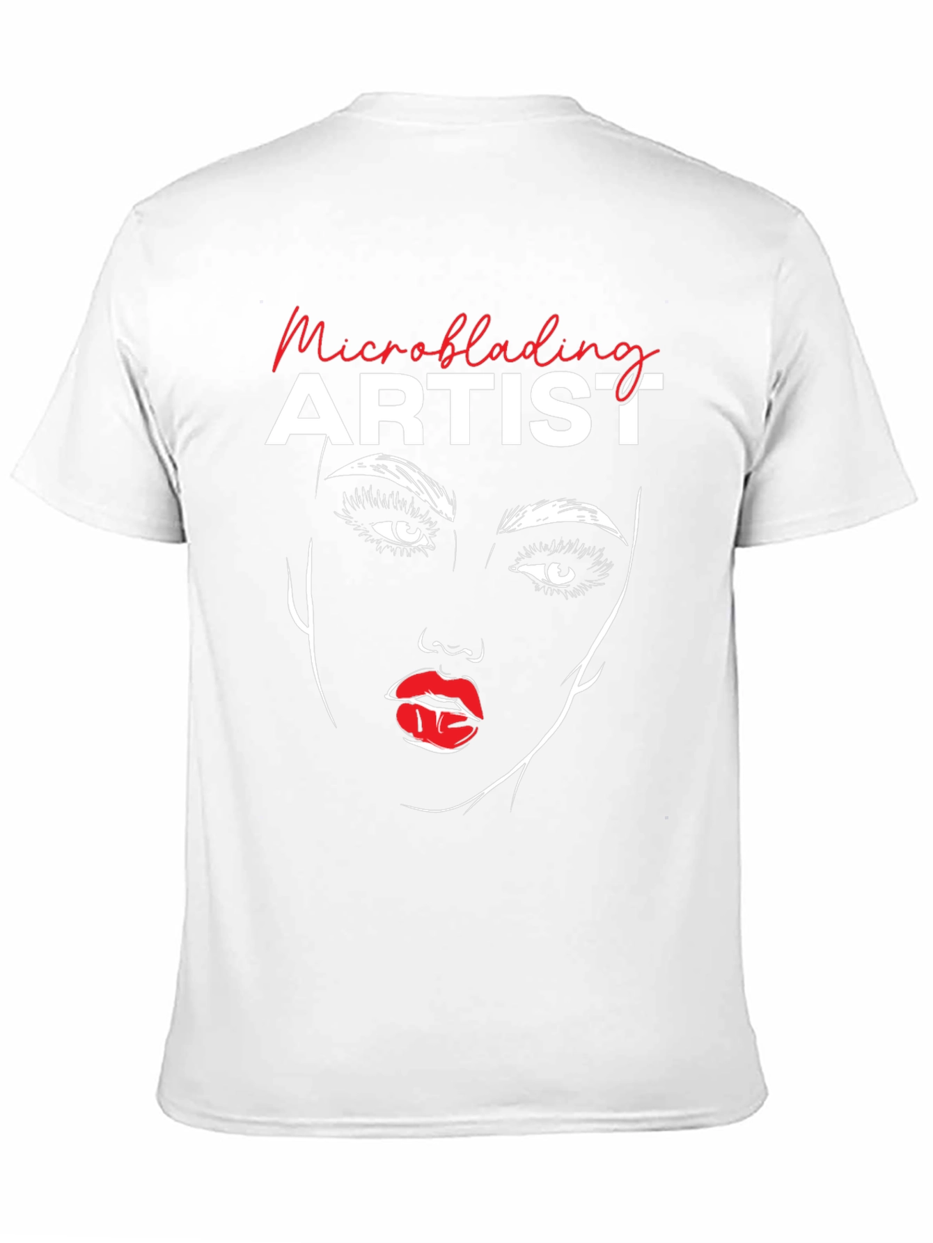 Microblading Artist T-Shirt - Stylish Graphic Tee