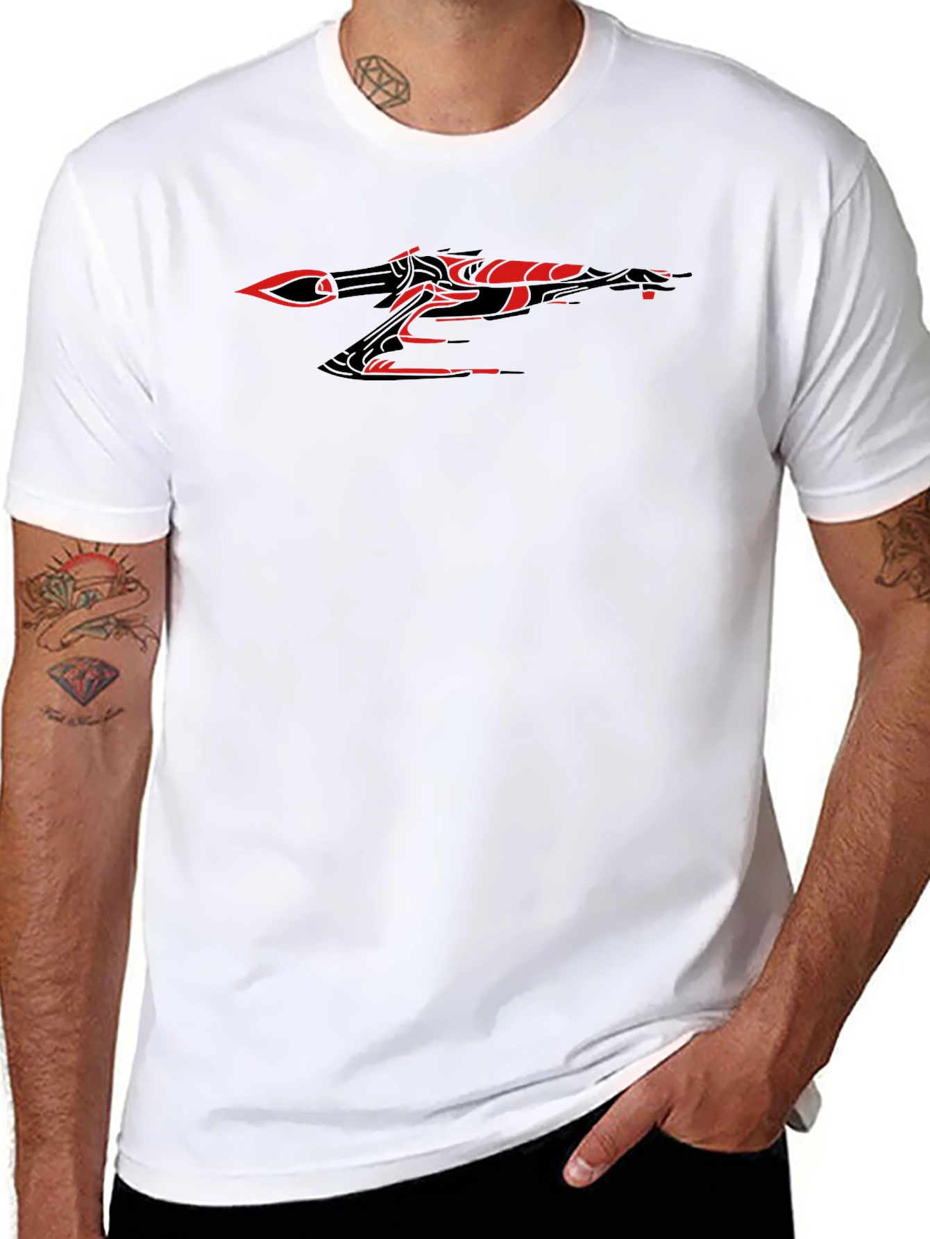Klingon Bird-of-Prey Black T-Shirt