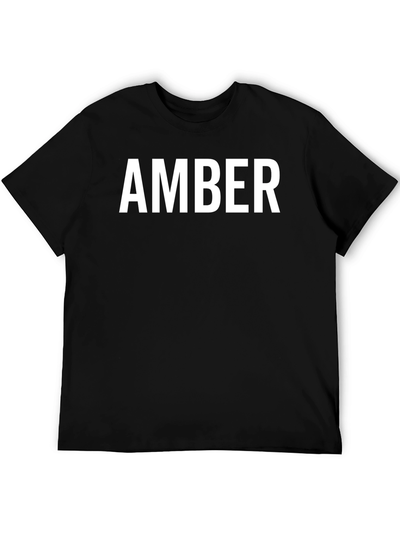 Personalized AMBER Graphic T-Shirt