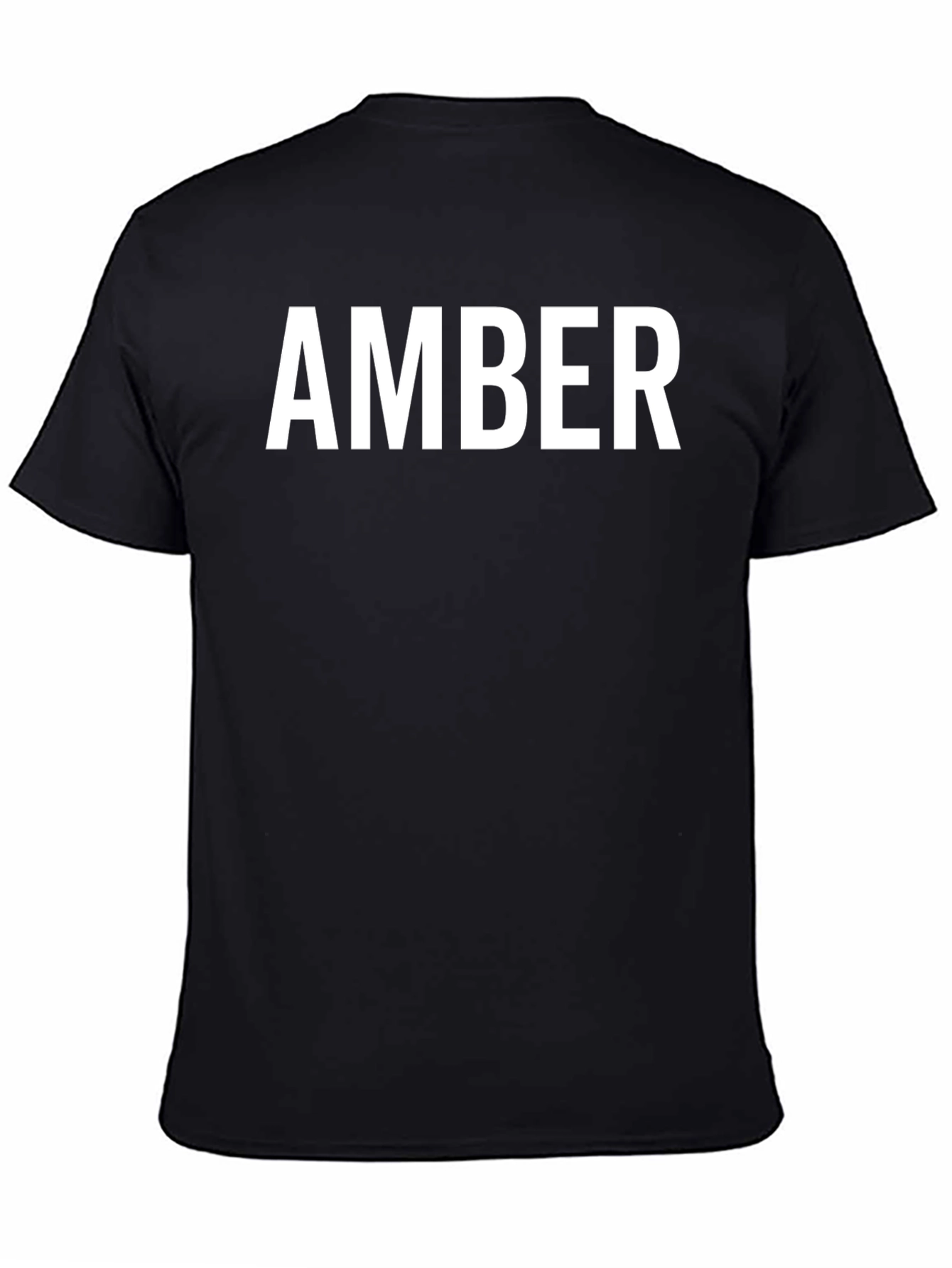 Personalized AMBER Graphic T-Shirt