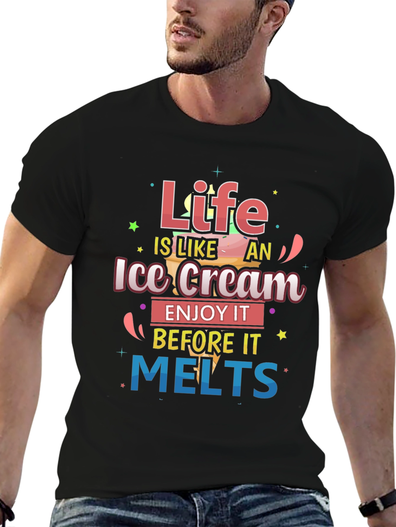 Life is Like Ice Cream T-Shirt