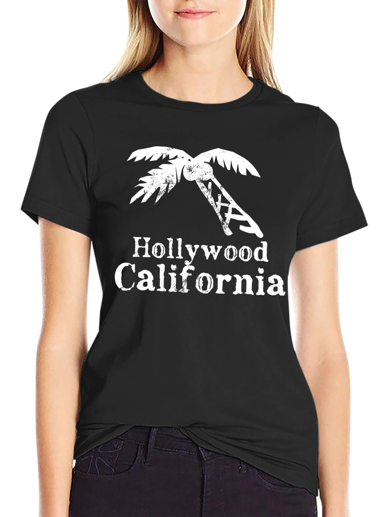 Hollywood California Palm Tee