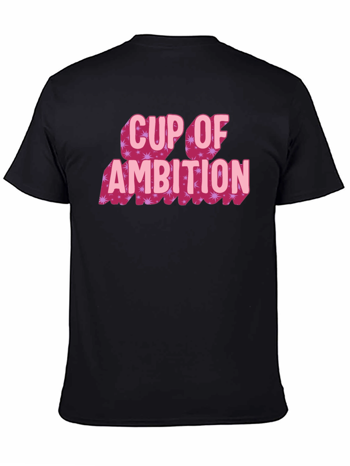 Cup of Ambition Graphic Tee - Black