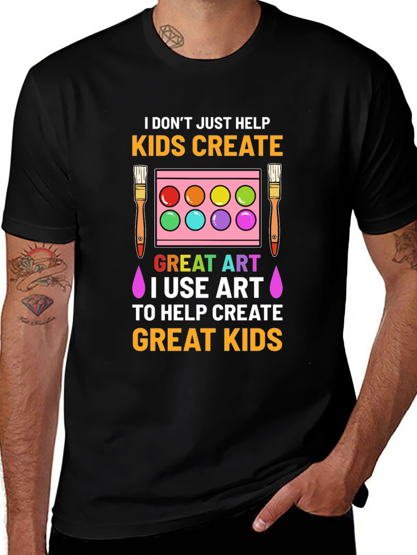 Artist T-Shirt: Helping Kids Create Great Art!