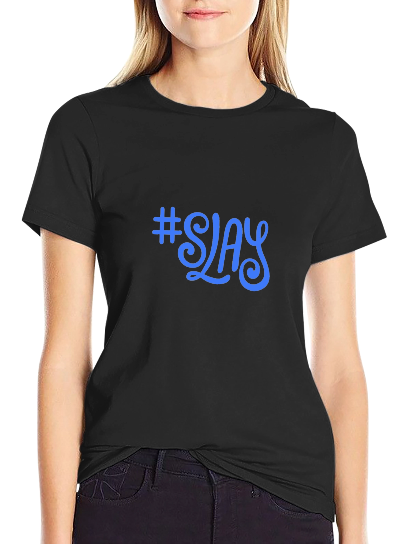 Slay Graphic Tee - Mens Black T-Shirt