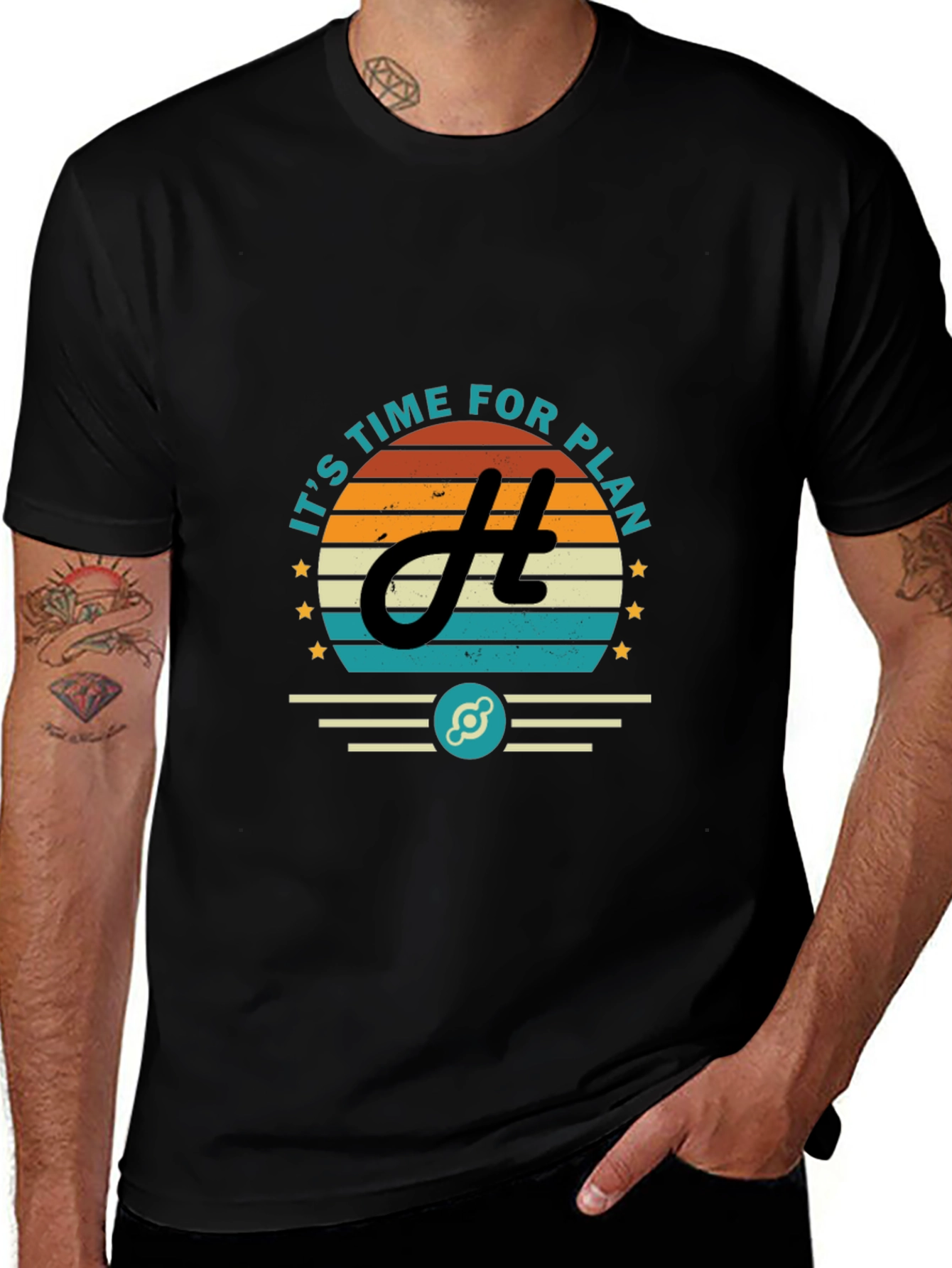 Time for Plan T-Shirt: Retro Graphic Tee