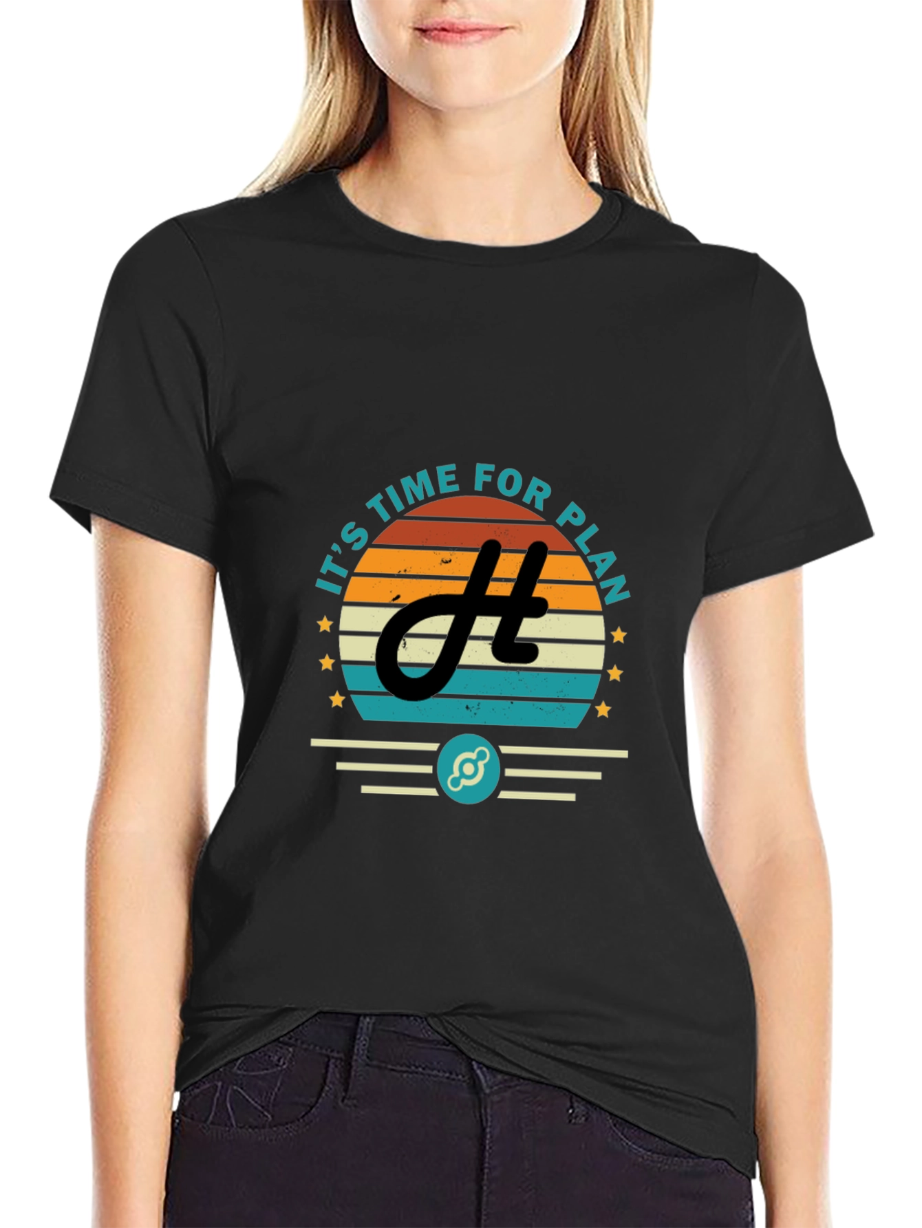 Time for Plan T-Shirt: Retro Graphic Tee