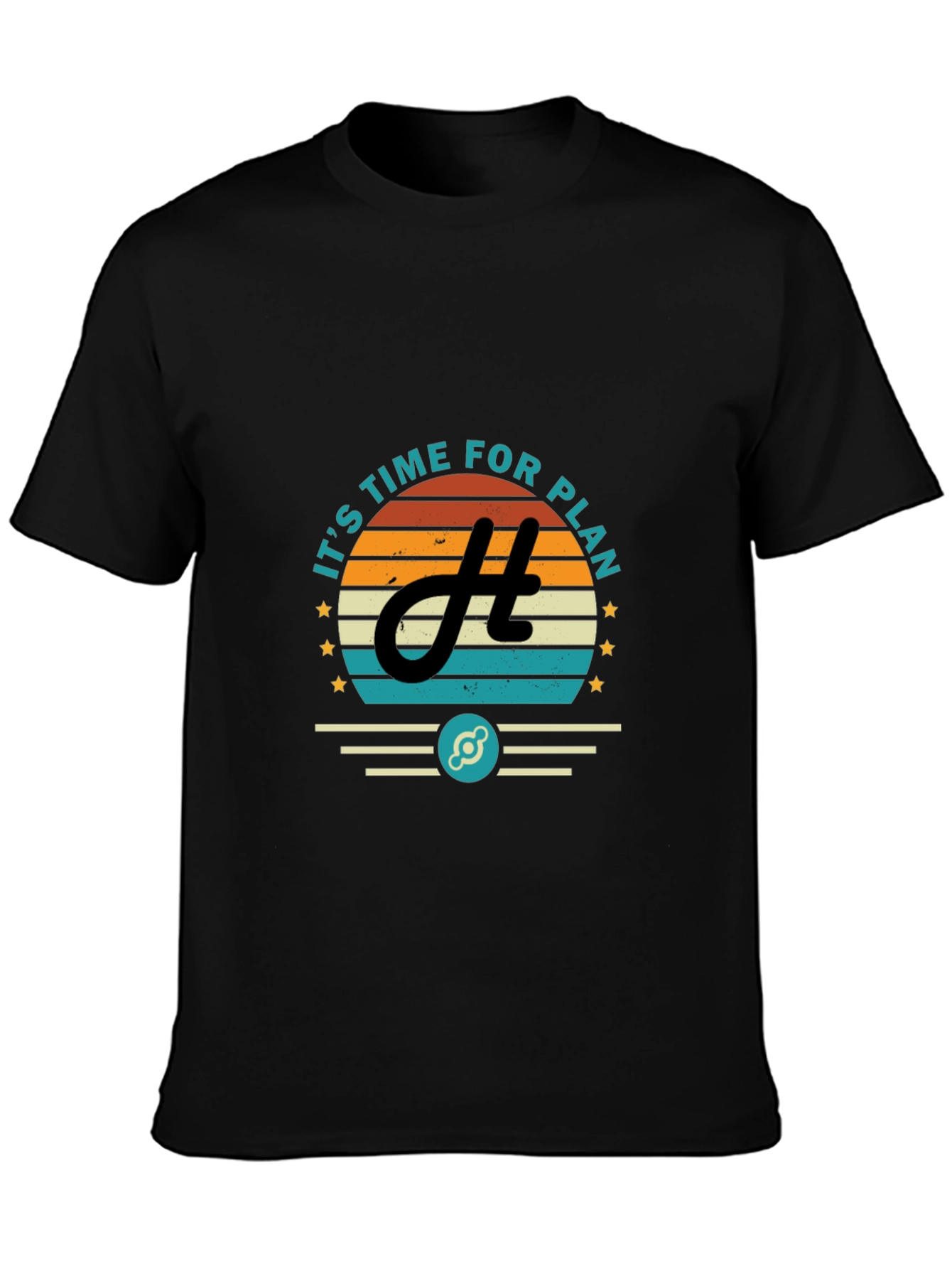 Time for Plan T-Shirt: Retro Graphic Tee