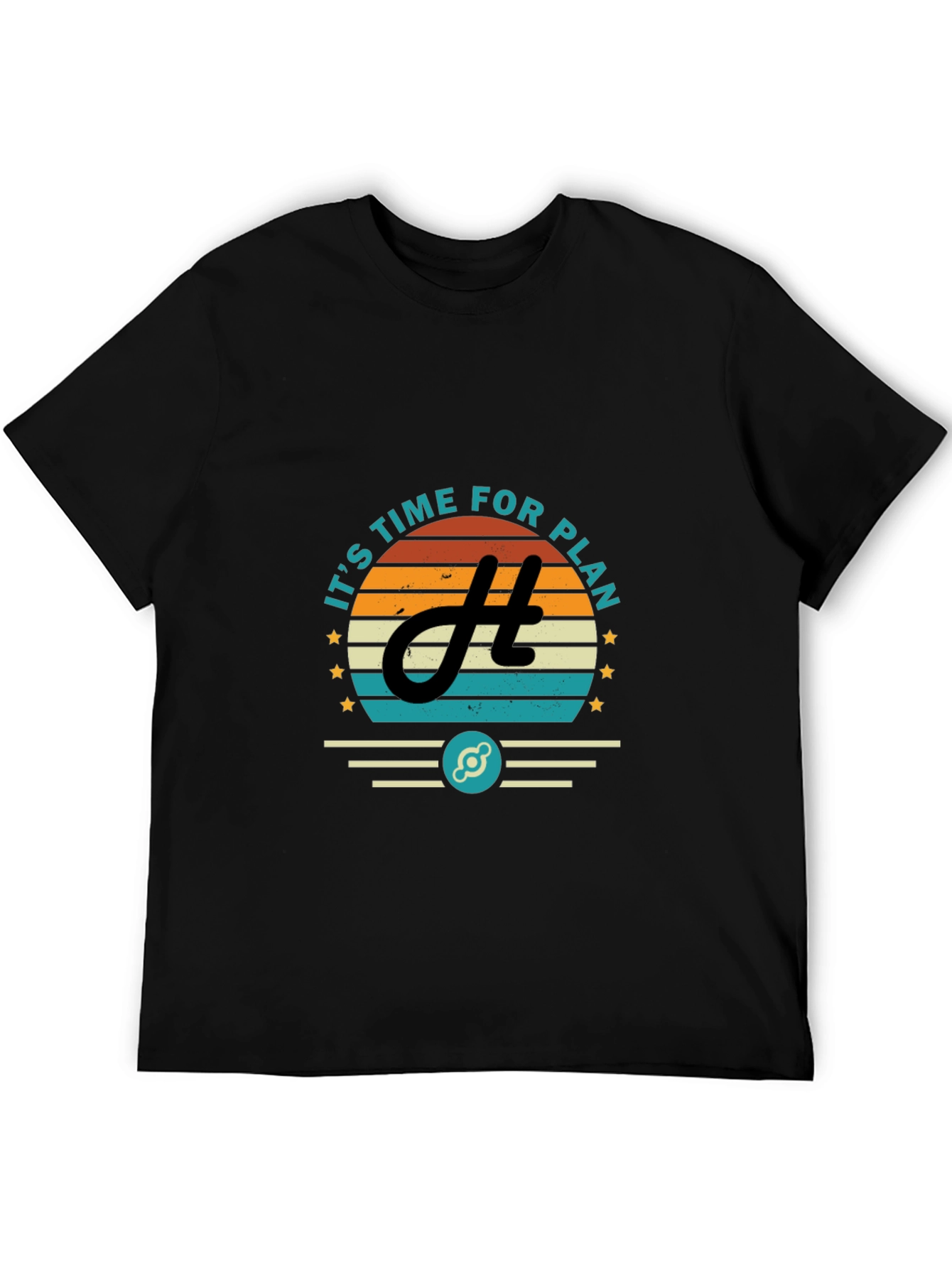 Time for Plan T-Shirt: Retro Graphic Tee
