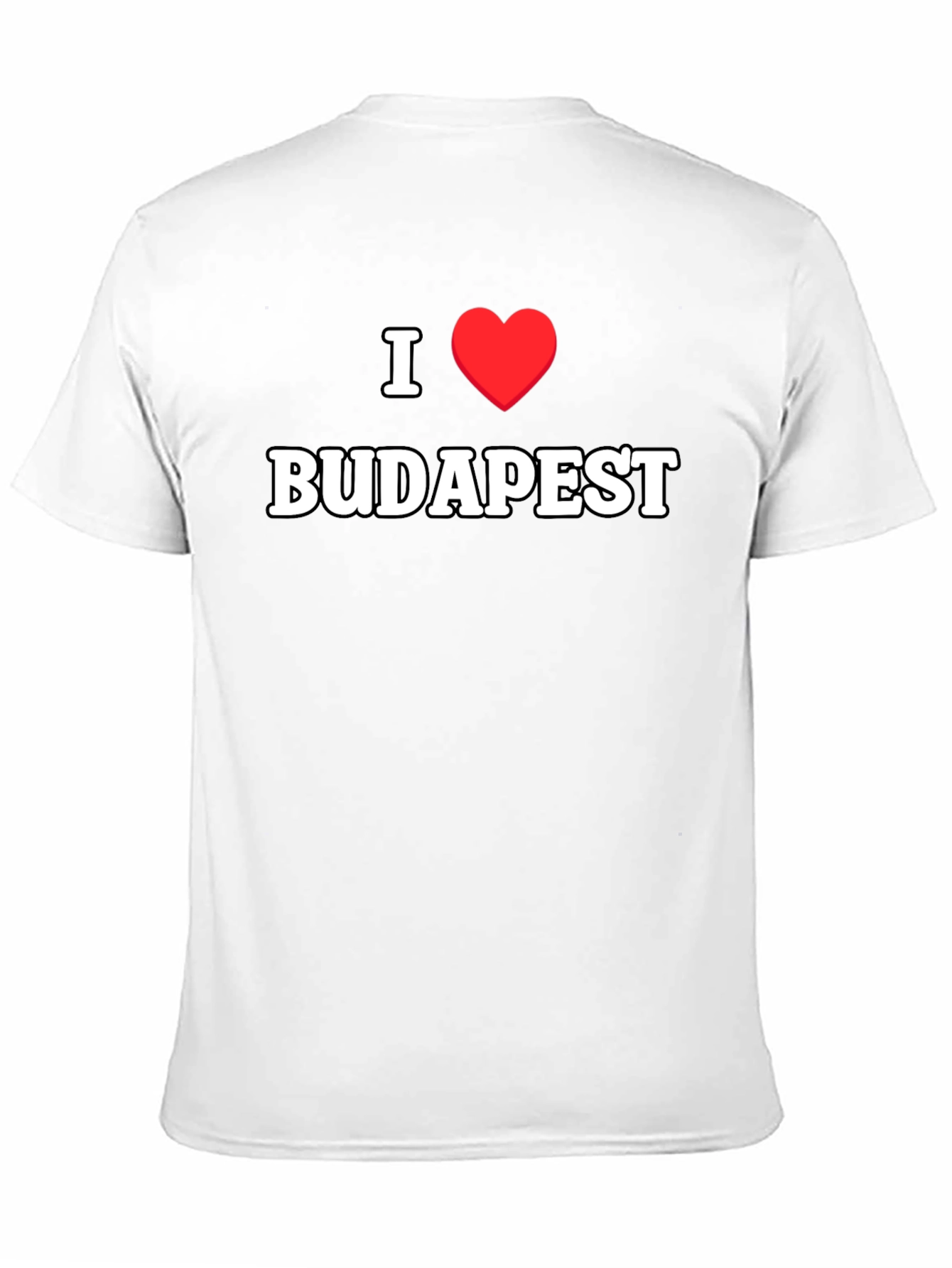 I Heart Budapest Black T-Shirt