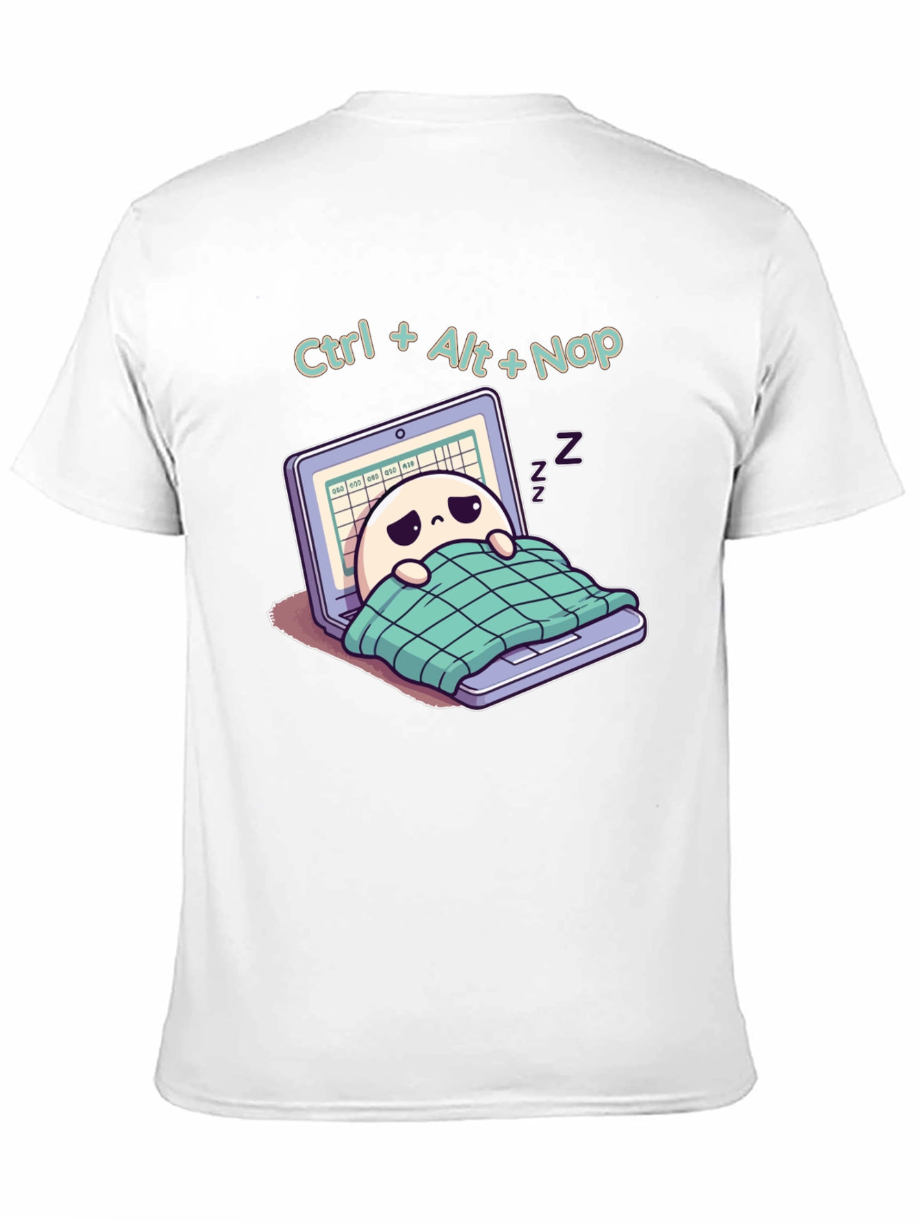 Ctrl+Alt+Nap T-Shirt - Funny Programmer Tee