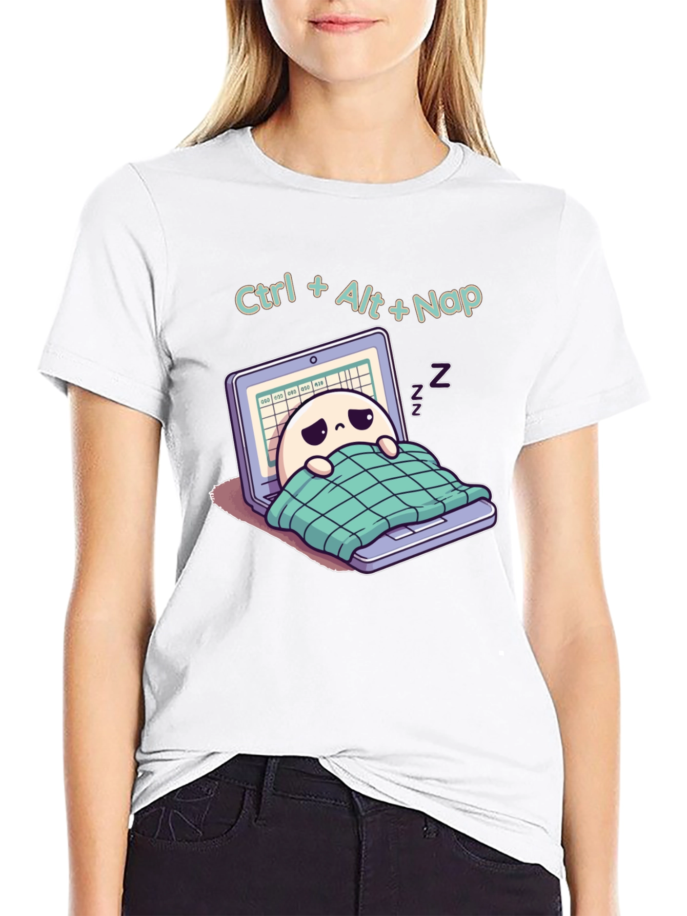 Ctrl+Alt+Nap T-Shirt - Funny Programmer Tee