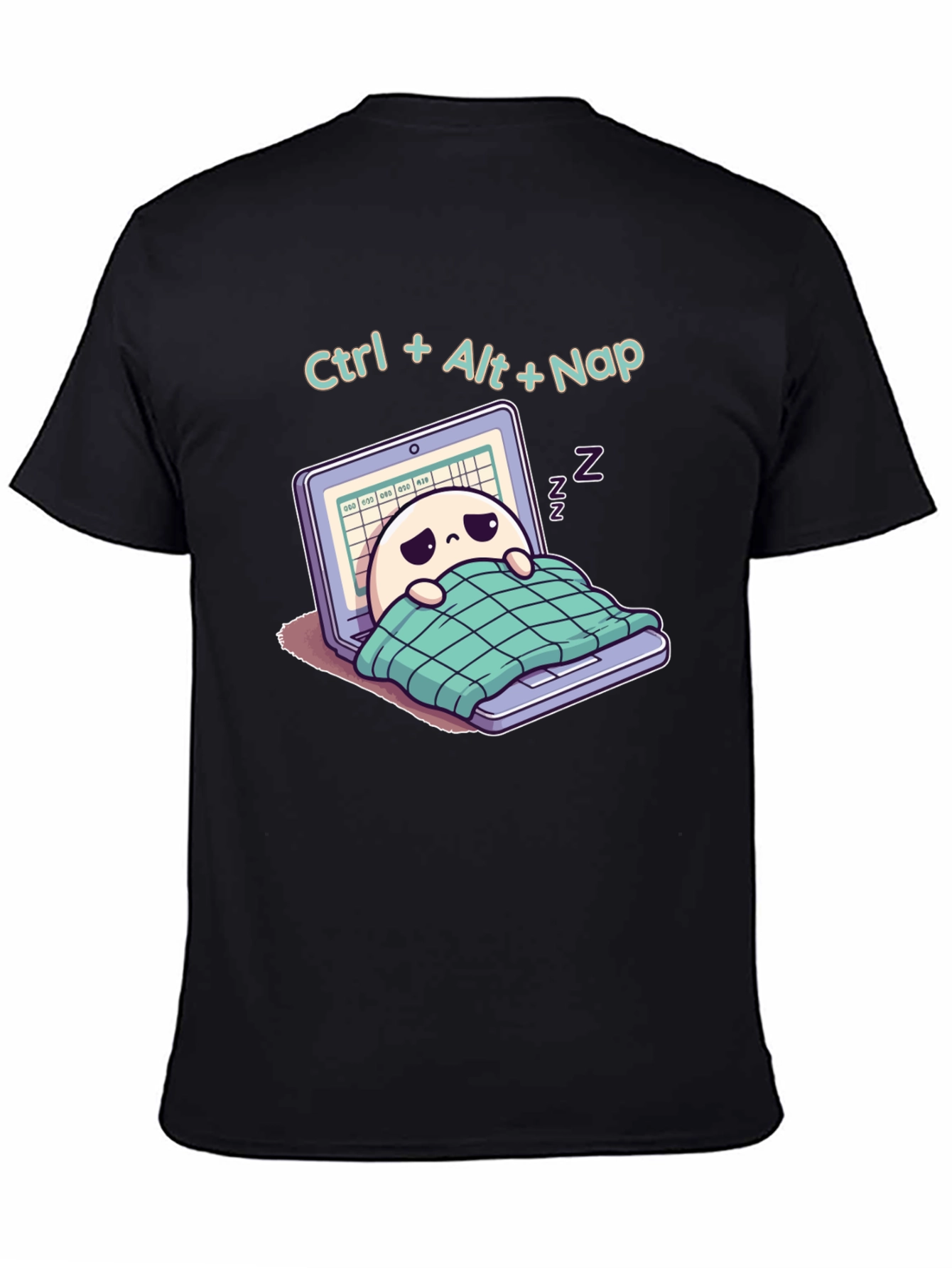 Ctrl+Alt+Nap T-Shirt - Funny Programmer Tee