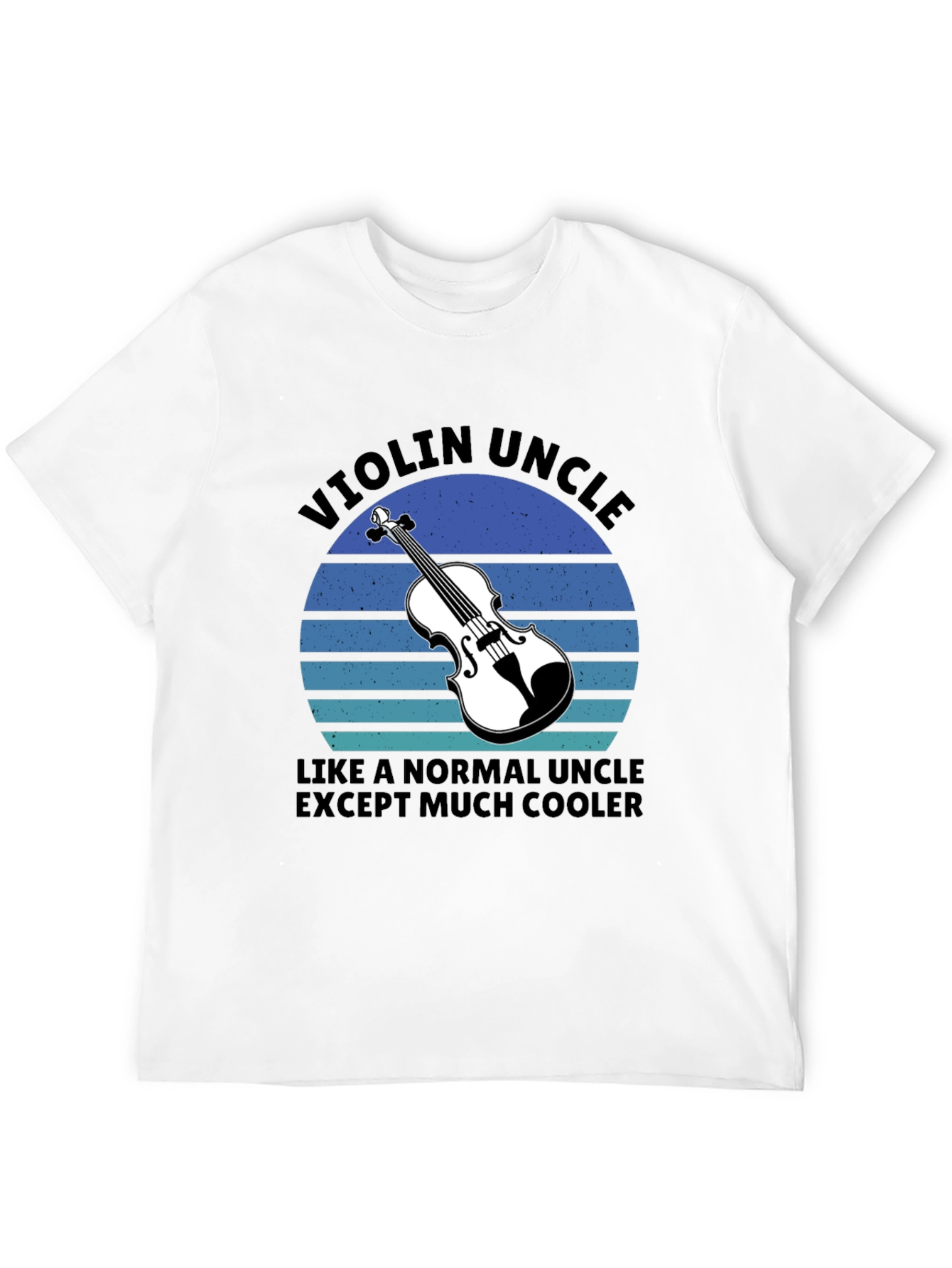 Violin Uncle T-Shirt - Cool Uncle Tee