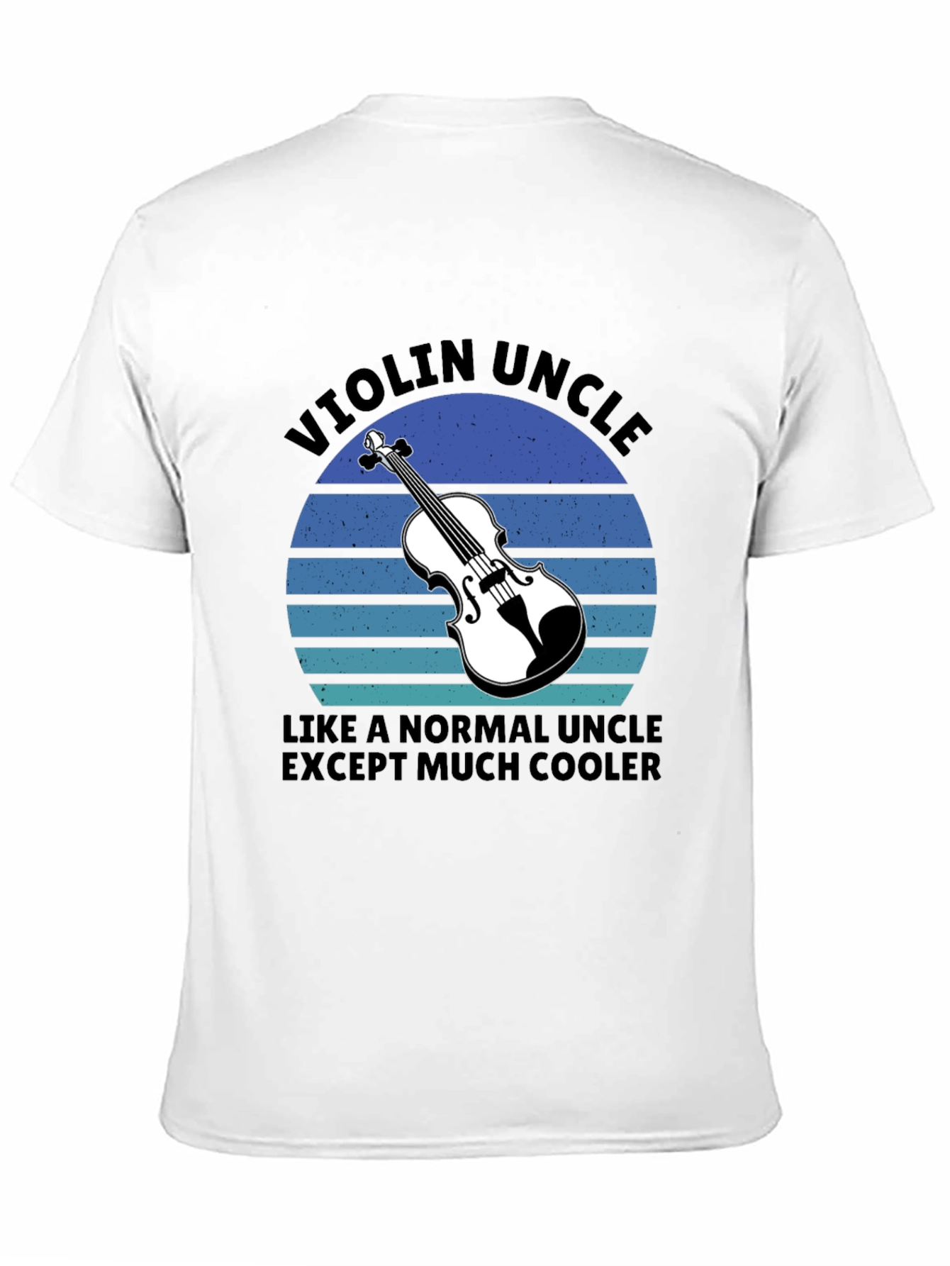 Violin Uncle T-Shirt - Cool Uncle Tee