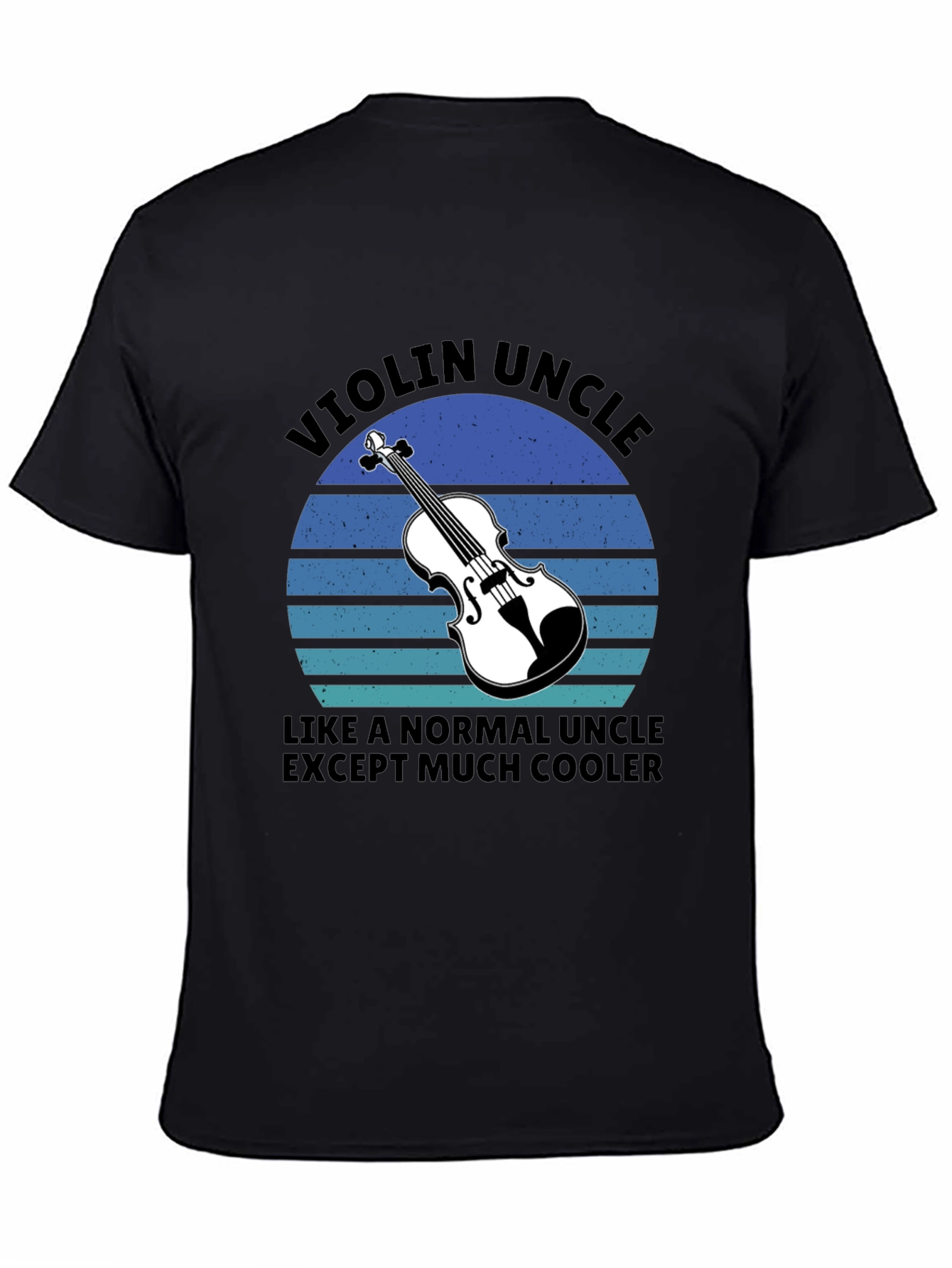 Violin Uncle T-Shirt - Cool Uncle Tee