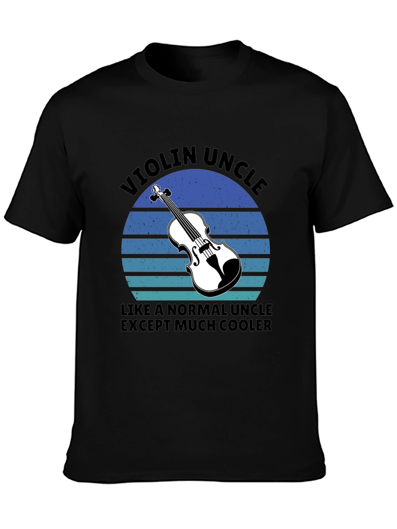 Violin Uncle T-Shirt - Cool Uncle Tee