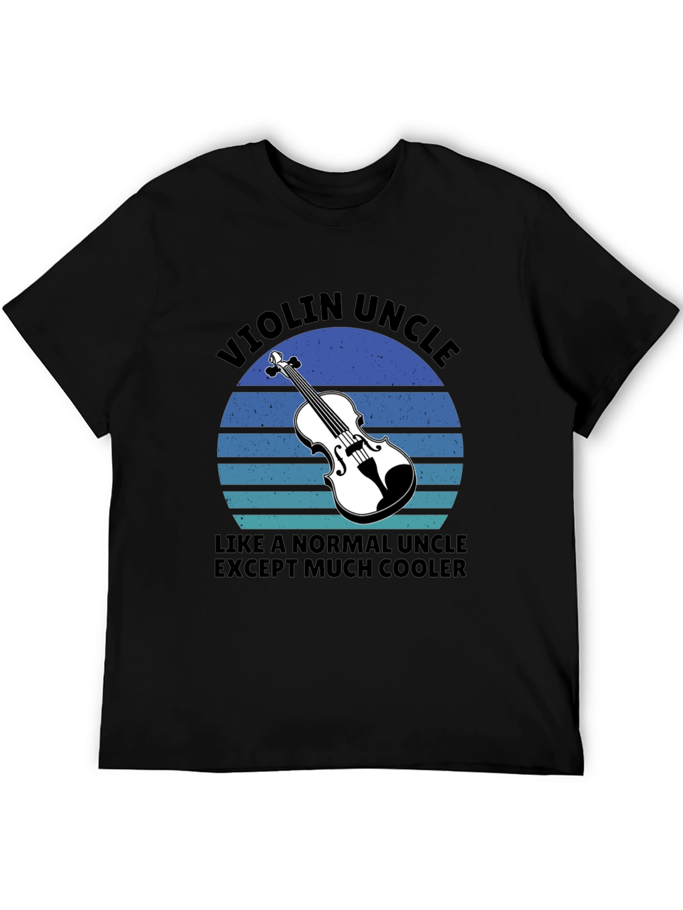 Violin Uncle T-Shirt - Cool Uncle Tee