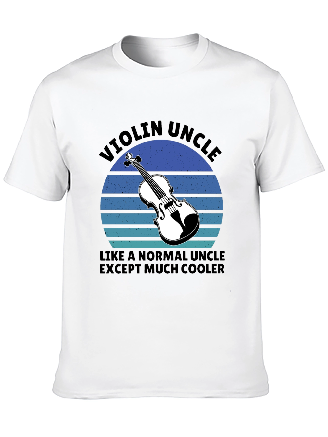 Violin Uncle T-Shirt - Cool Uncle Tee