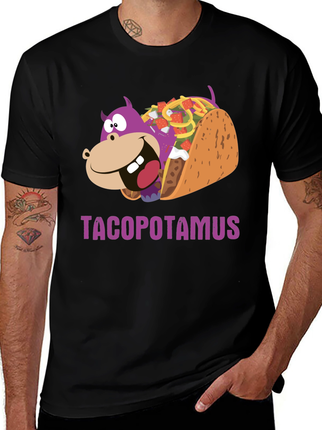 Tacopotamus T-Shirt - Funny Animal Taco Tee