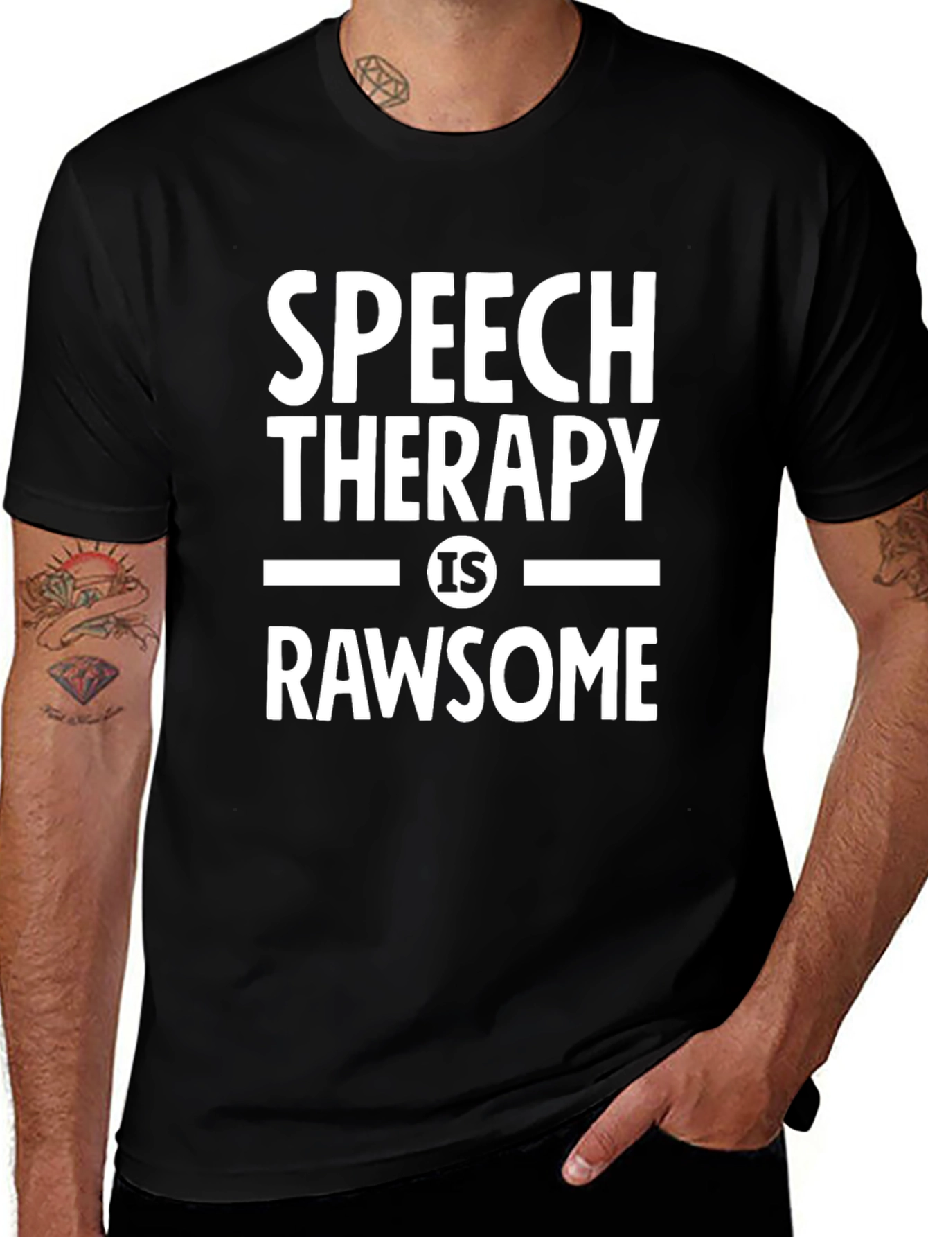 Speech Therapy Rawsome Graphic Tee
