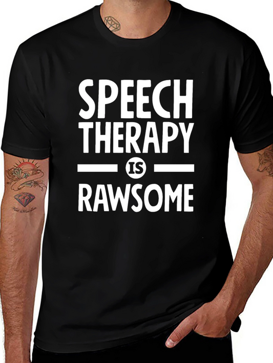 Speech Therapy Rawsome Graphic Tee