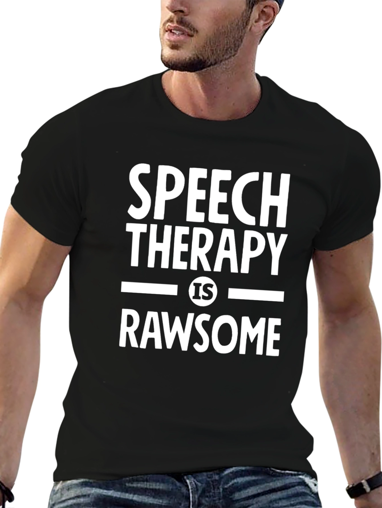 Speech Therapy Rawsome Graphic Tee