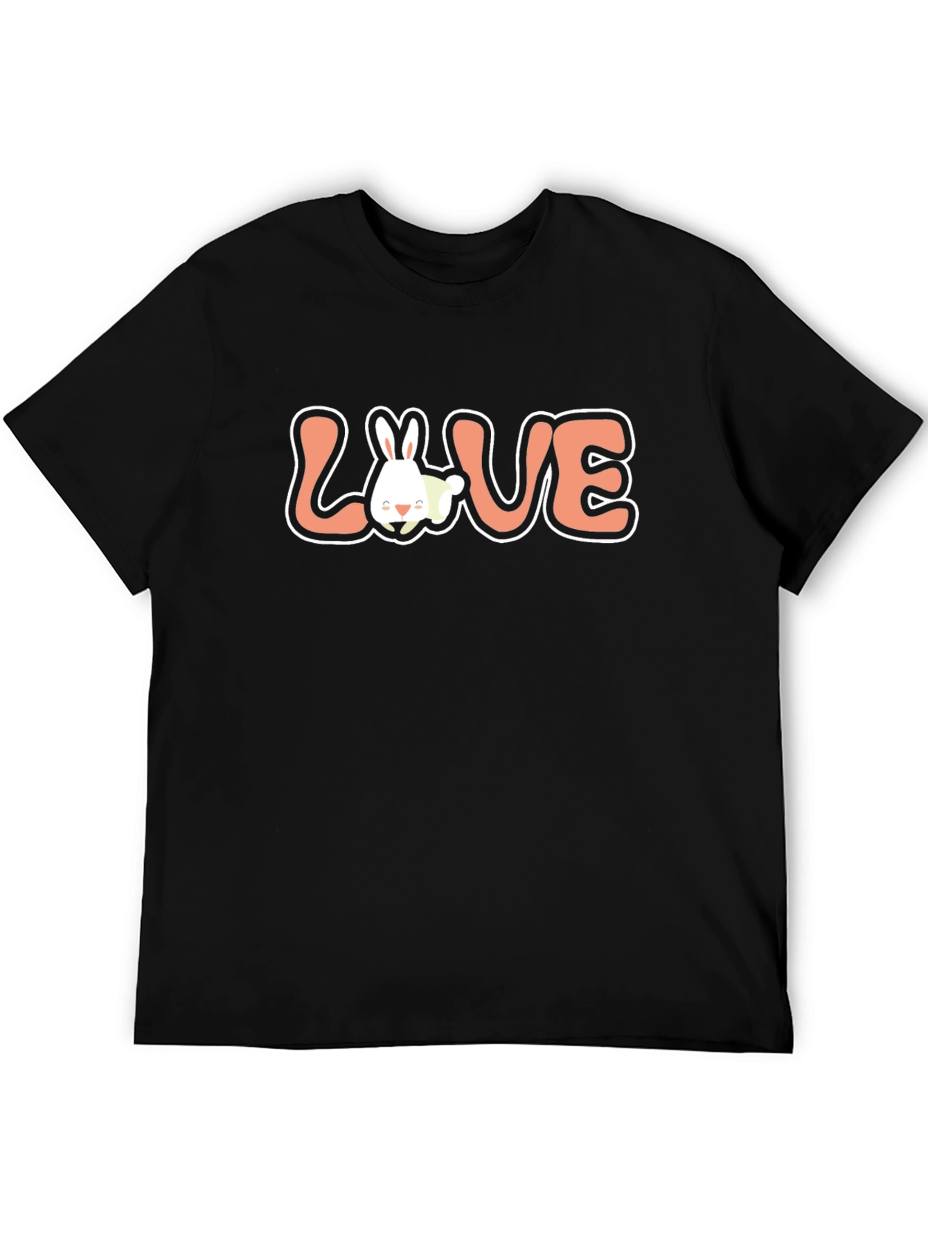 Love Bunny Graphic T-Shirt - Cute & Comfy!