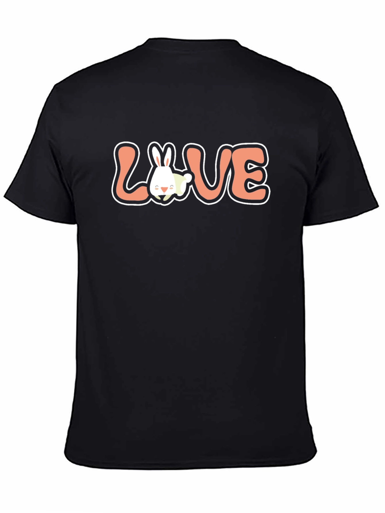 Love Bunny Graphic T-Shirt - Cute & Comfy!