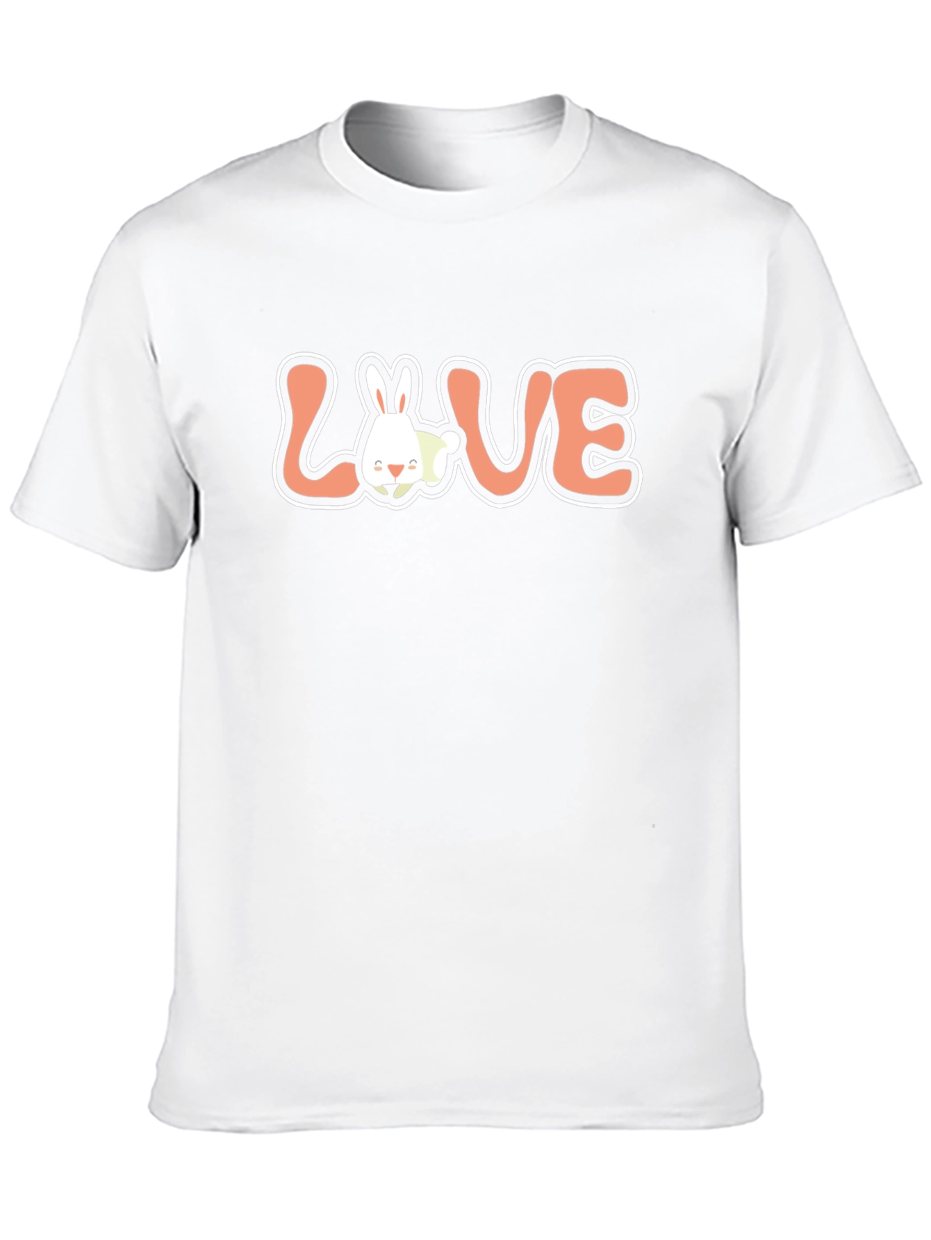 Love Bunny Graphic T-Shirt - Cute & Comfy!