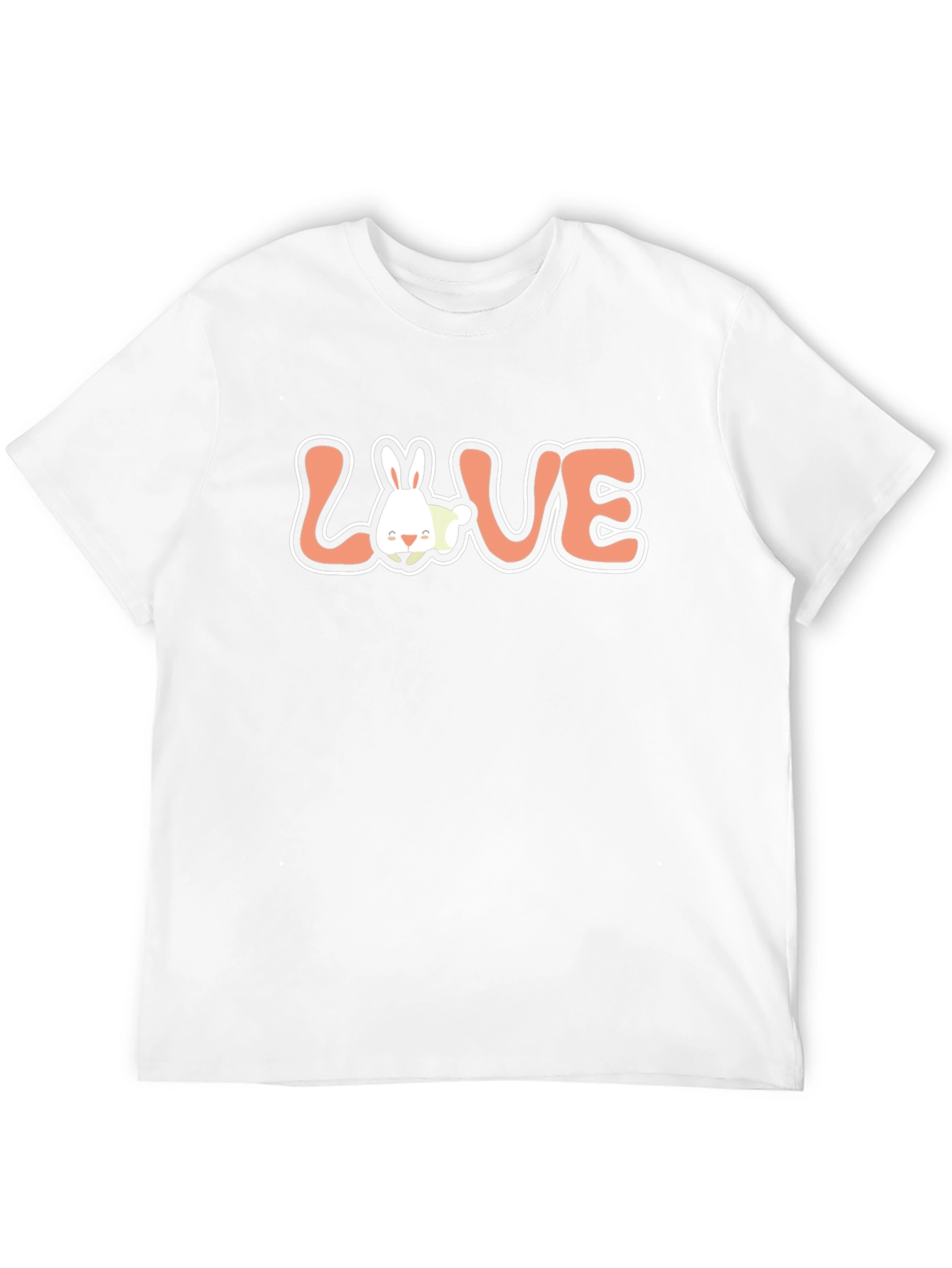 Love Bunny Graphic T-Shirt - Cute & Comfy!