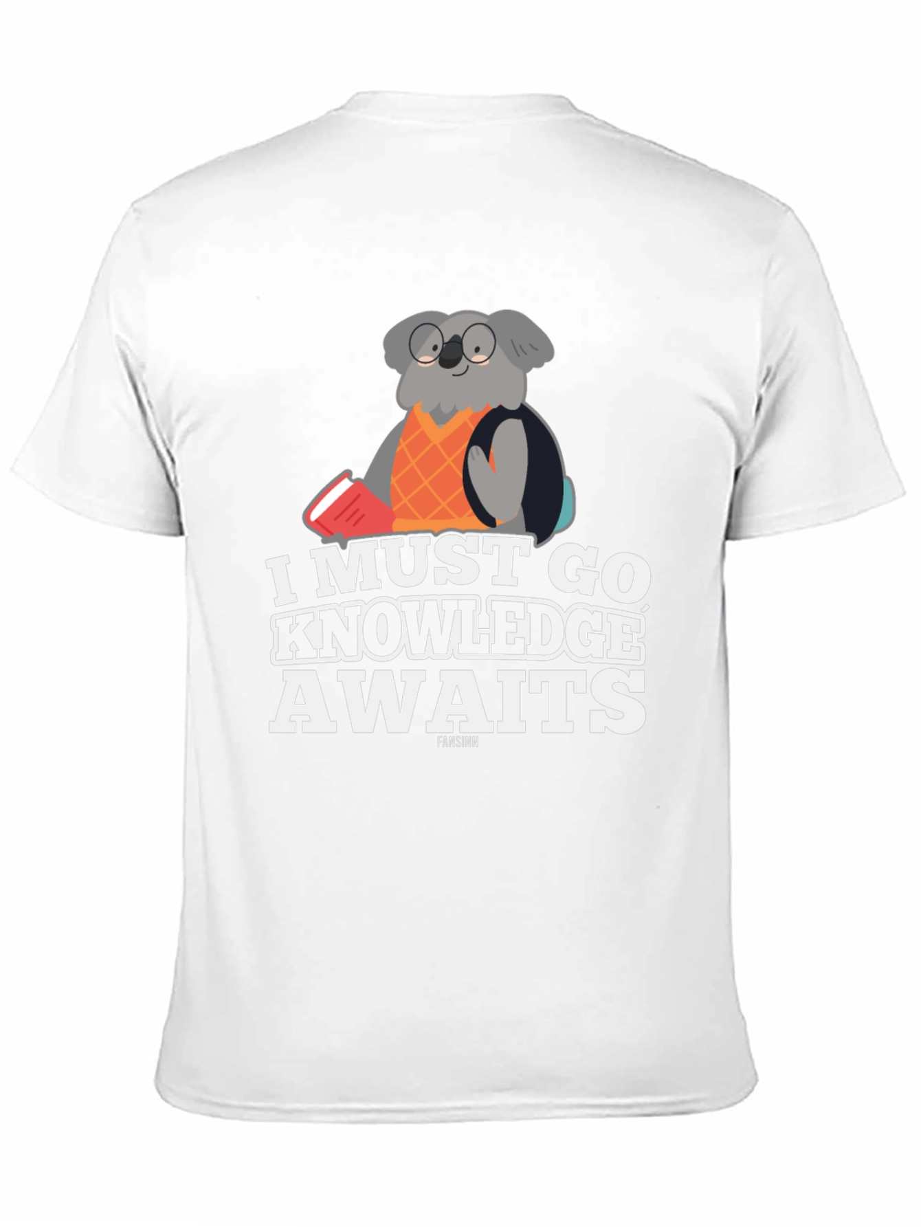 Knowledge Awaits Koala T-Shirt