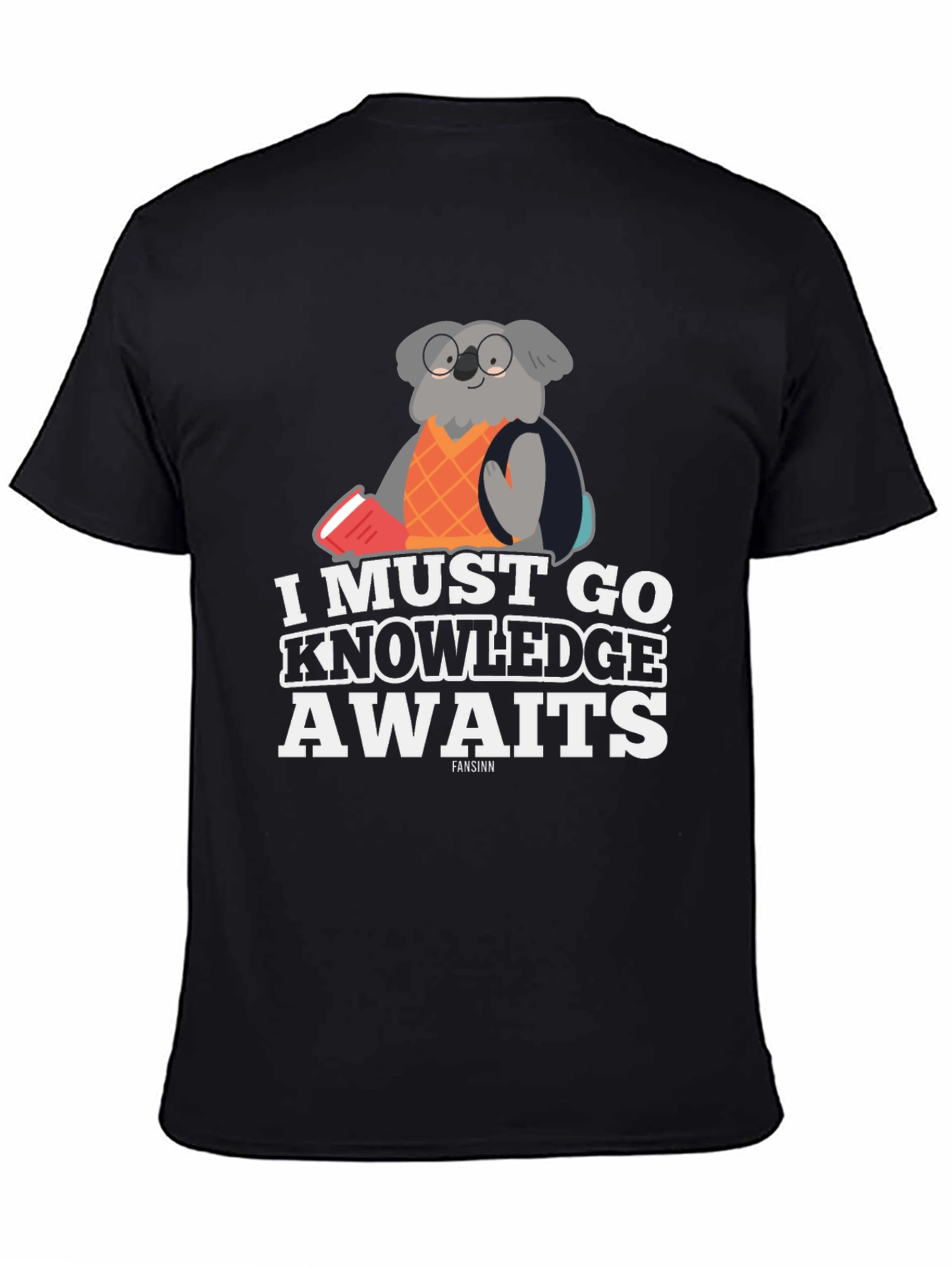 Knowledge Awaits Koala T-Shirt