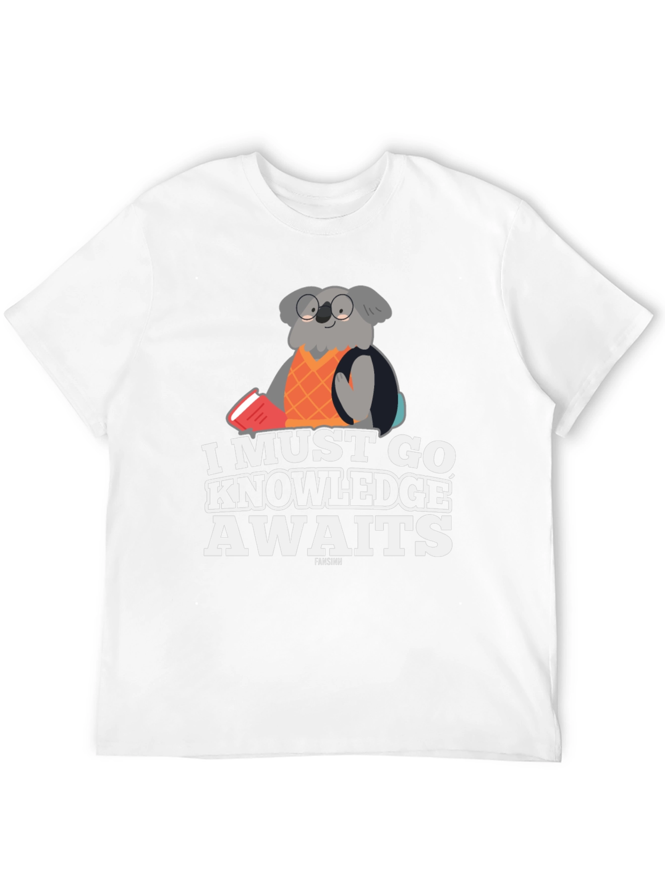 Knowledge Awaits Koala T-Shirt