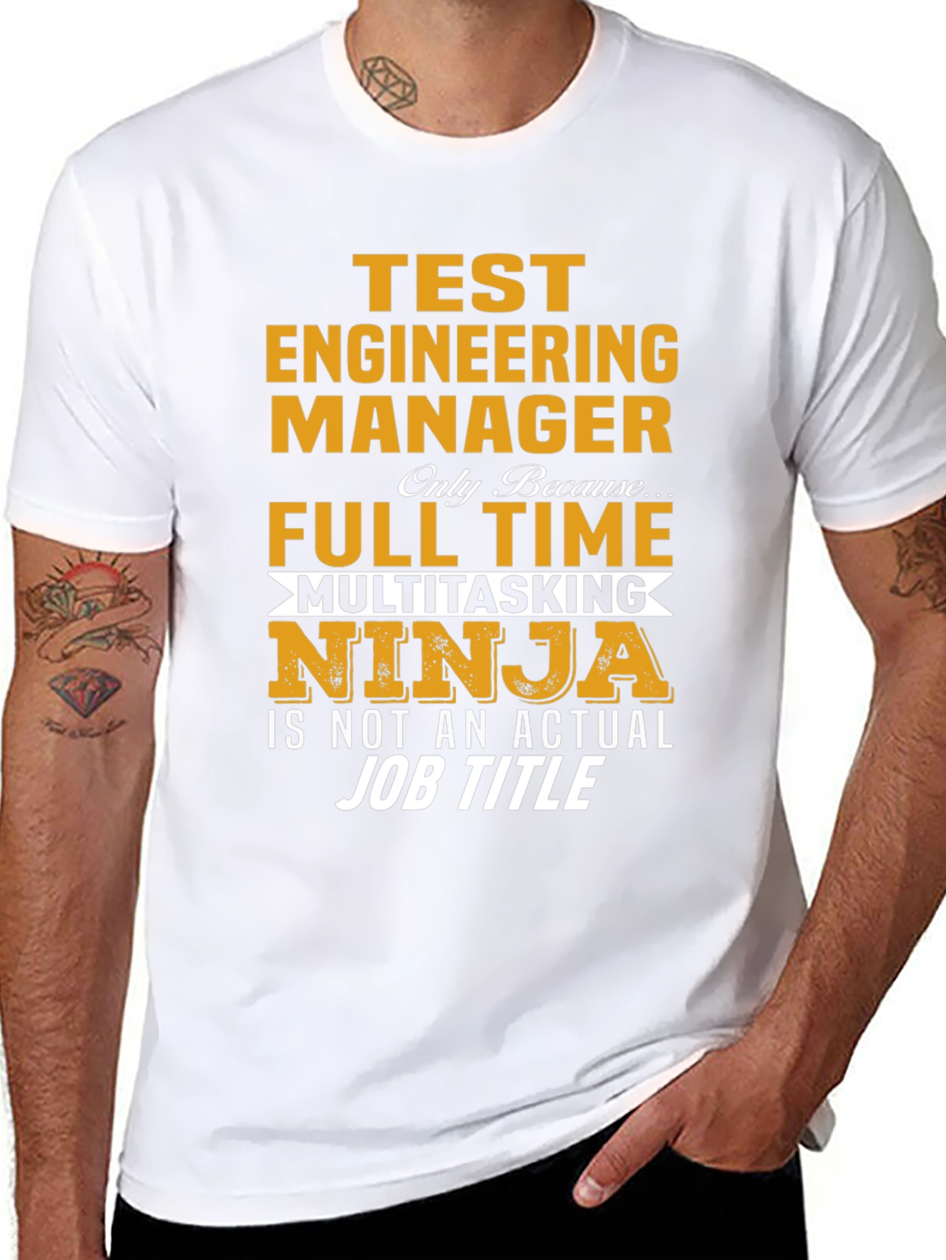 Test Engineering Manager Ninja T-Shirt